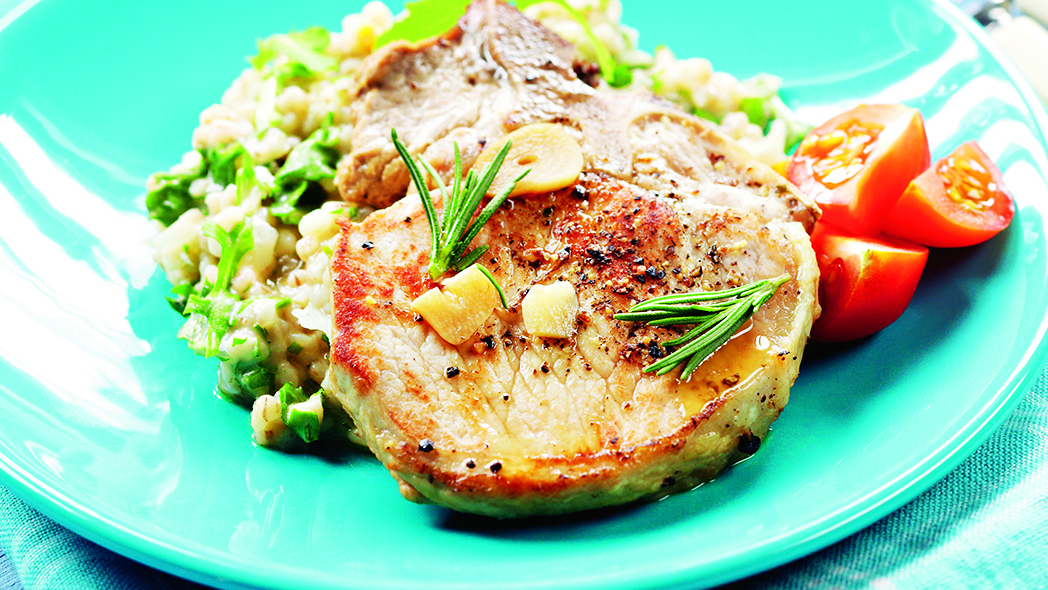 Ohratto ja porsaankyljykset