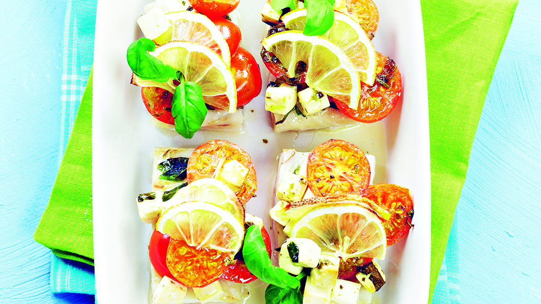 Välimeren sitruuna-tomaattikala