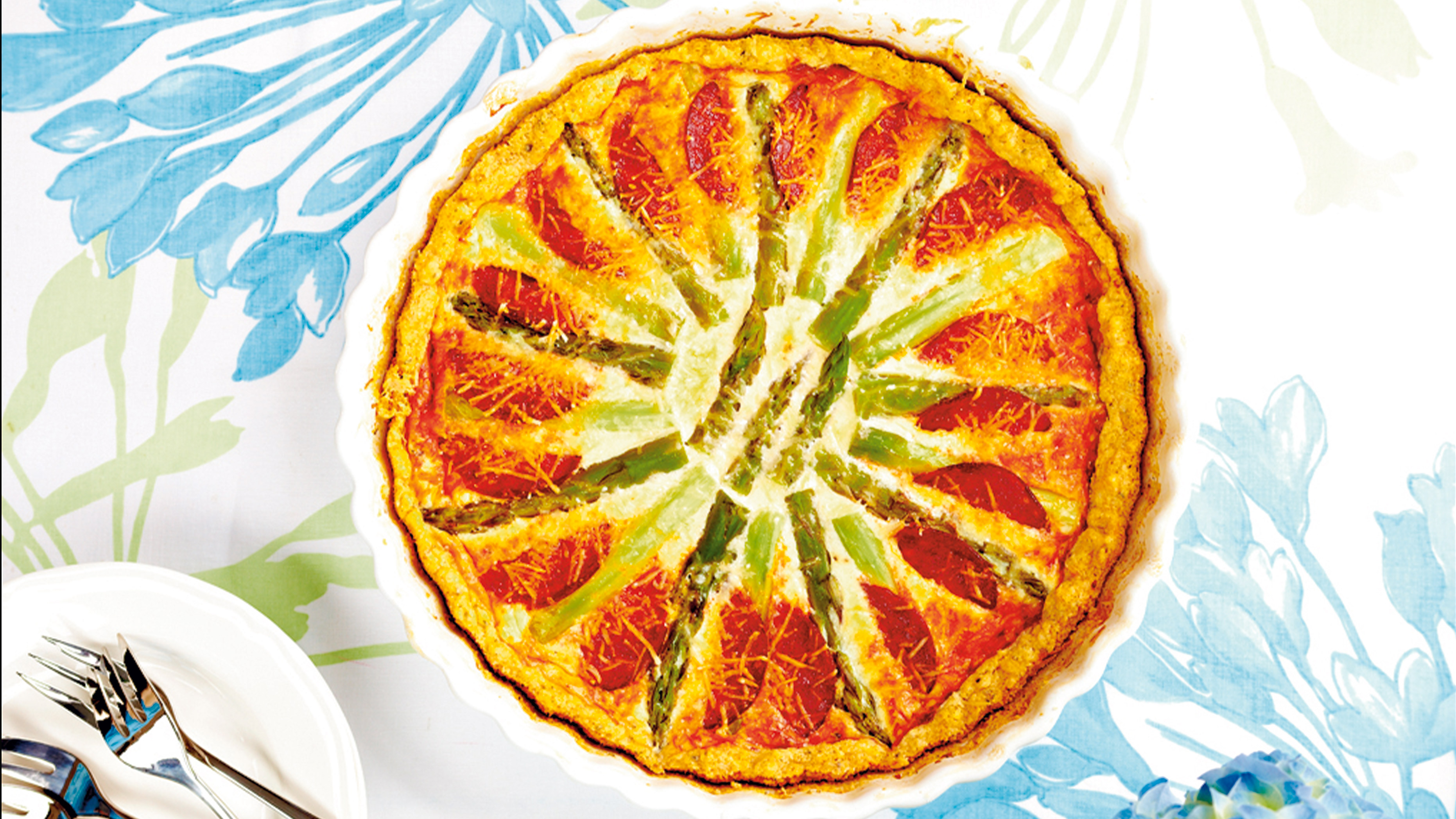 Chorizo-parsapiirakka