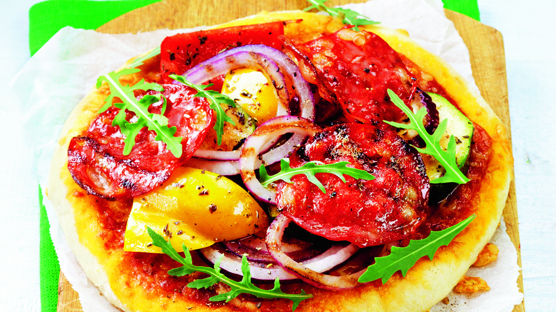 Chorizo-vihannespizzat