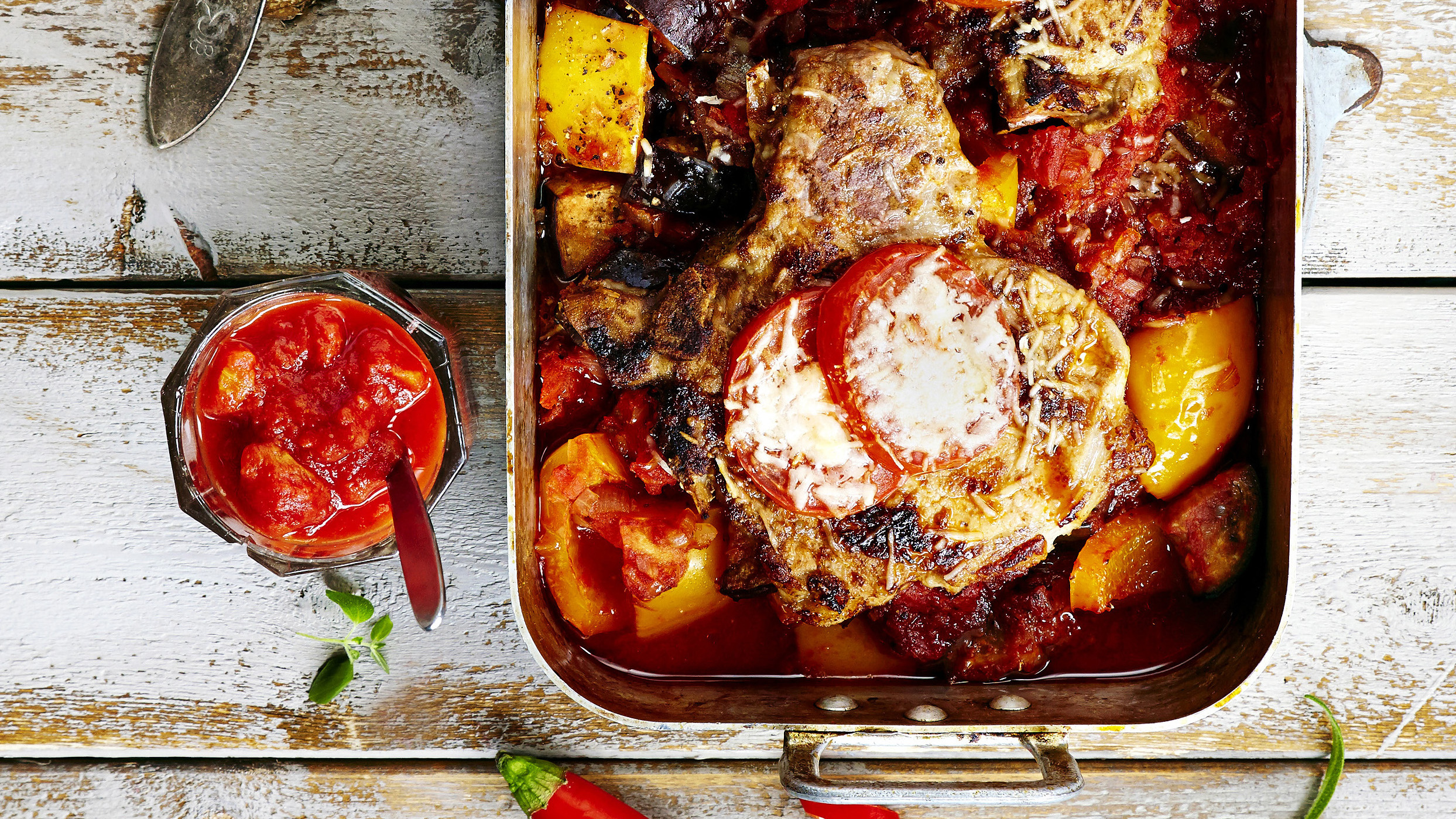 Porsaankyljykset all' arrabbiata