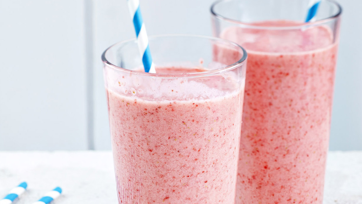 Mansikkasmoothie