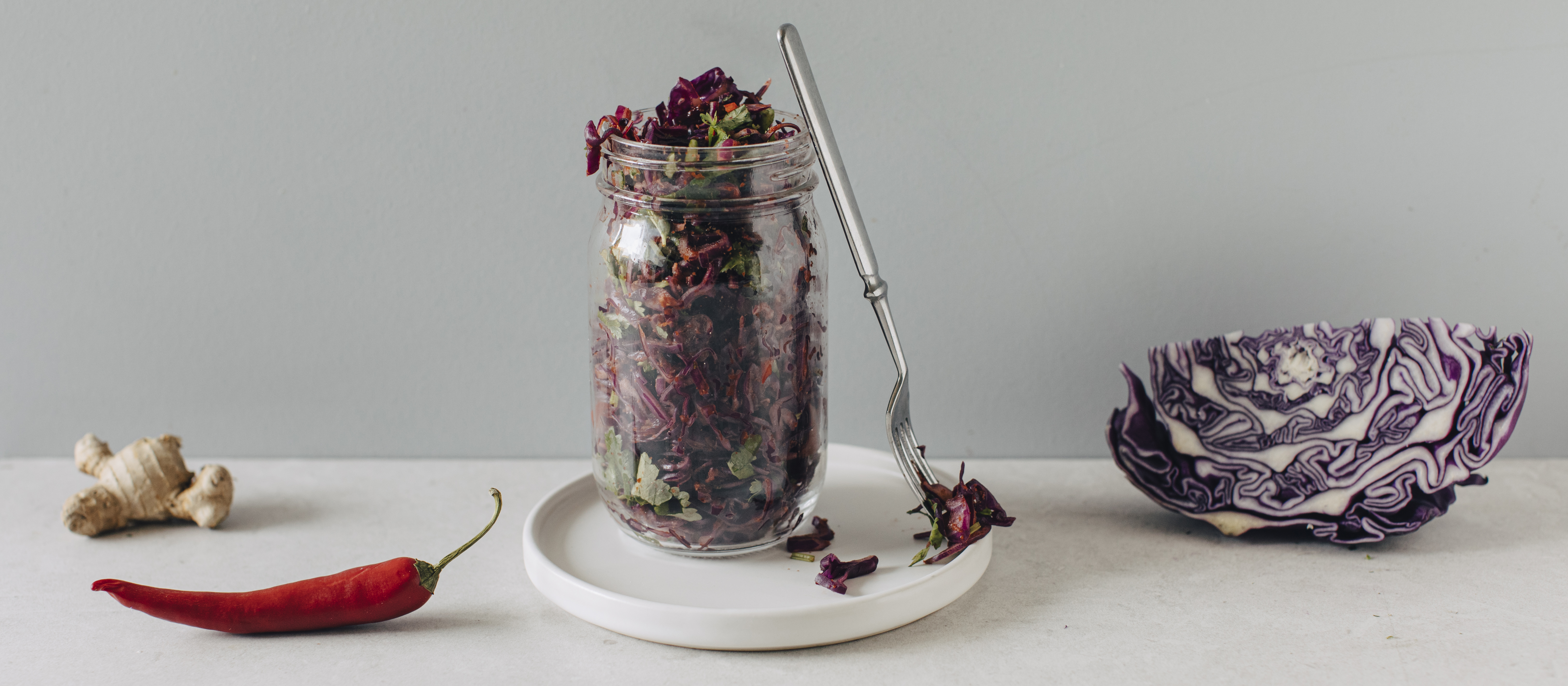 Pikakimchi punakaalista