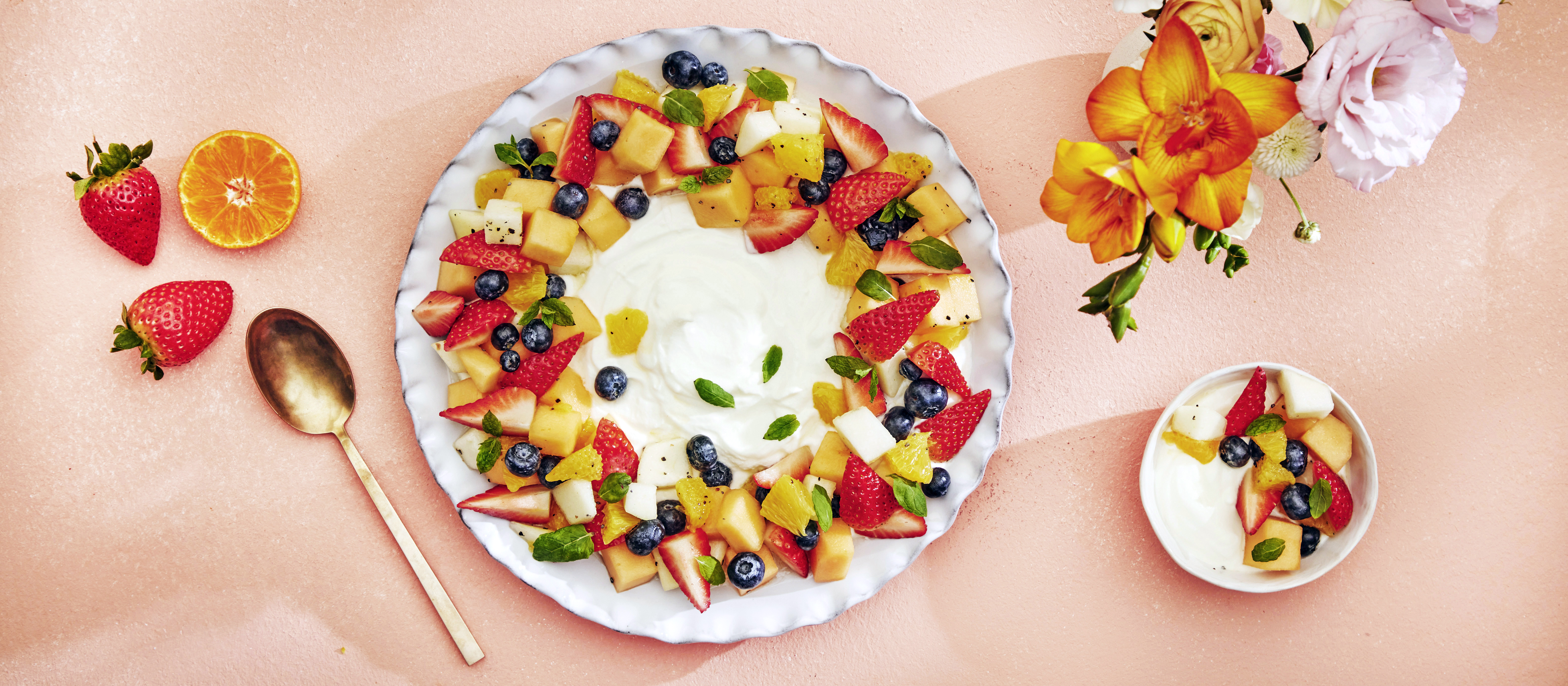 Pikamarinoidut marjat ja hedelmät