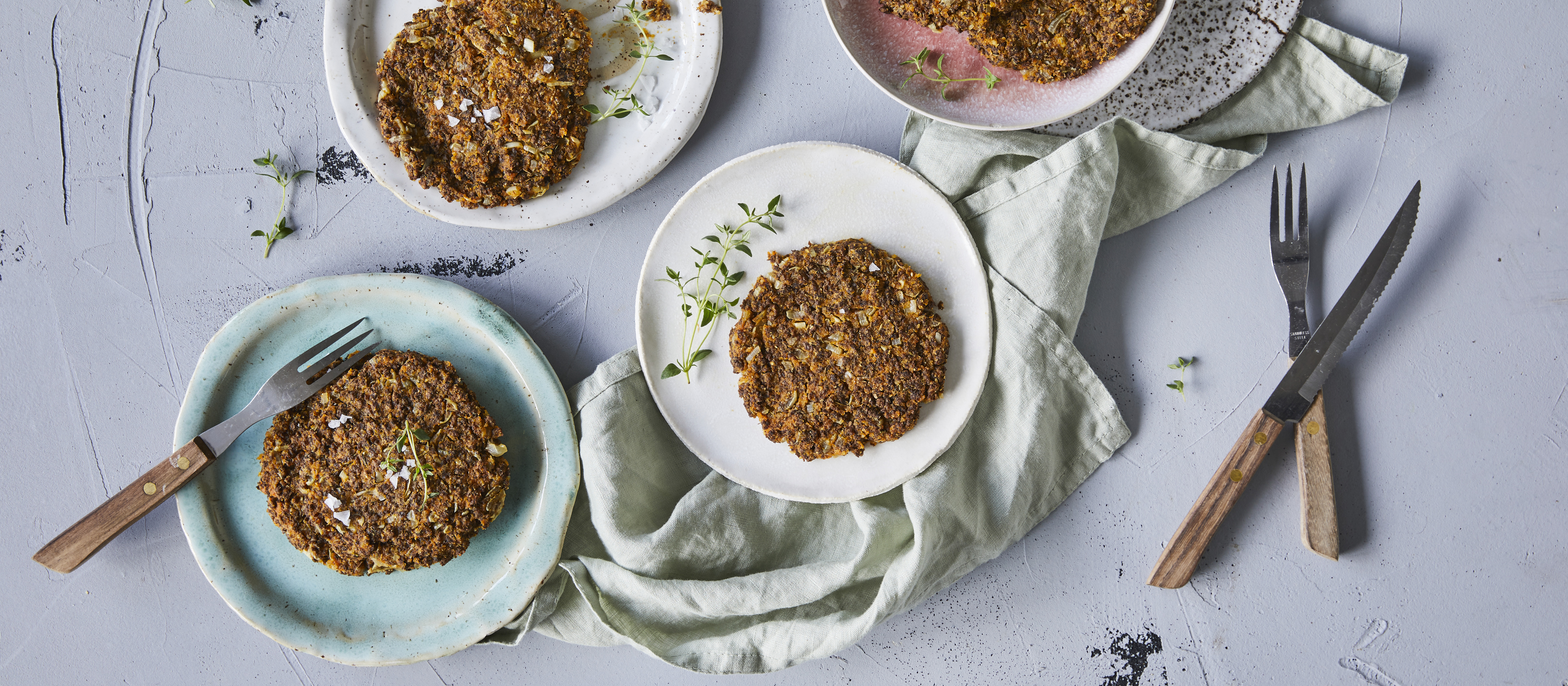 Porkkana-soijarouhepihvit