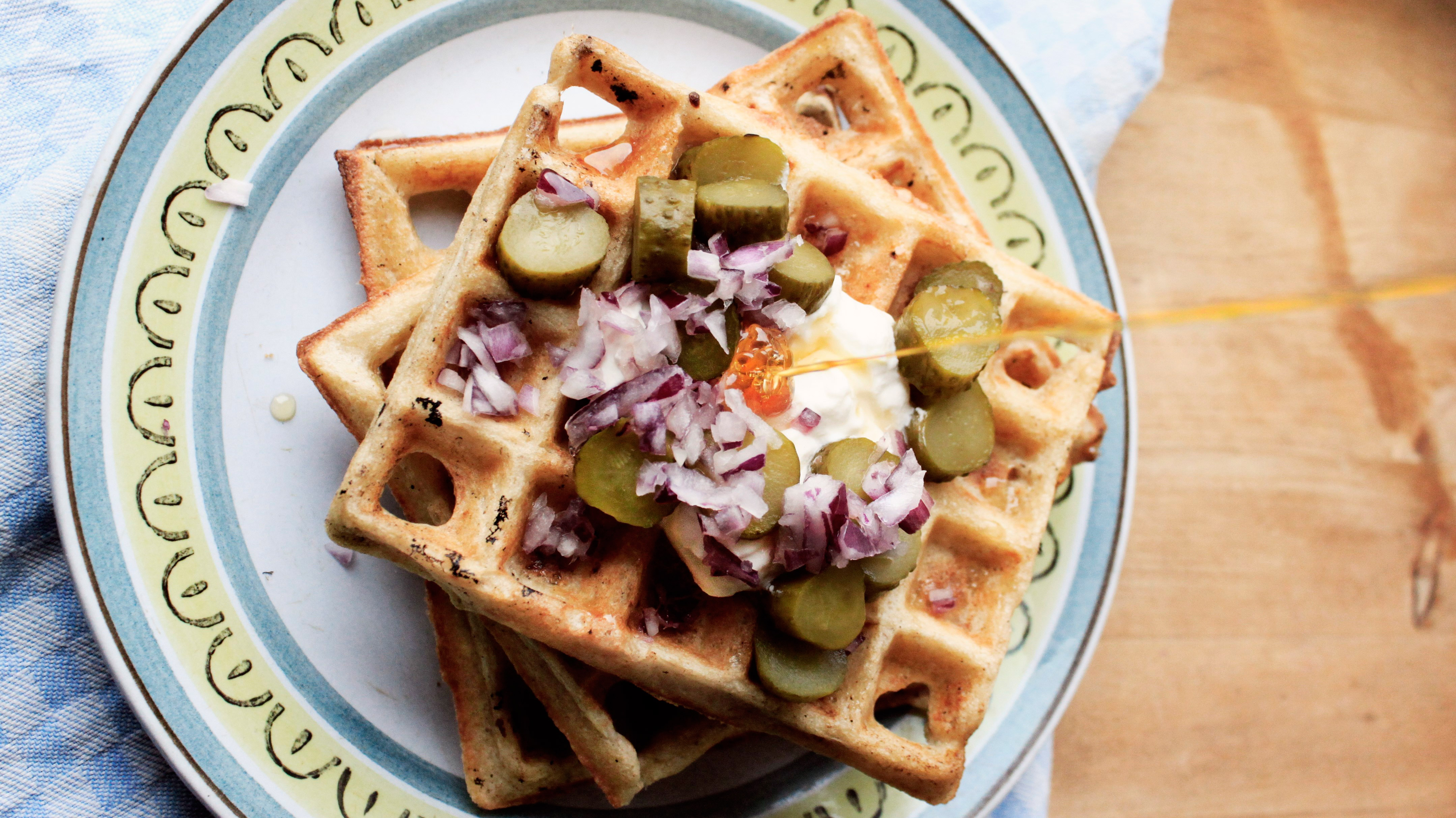 Ohraiset blinivohvelit