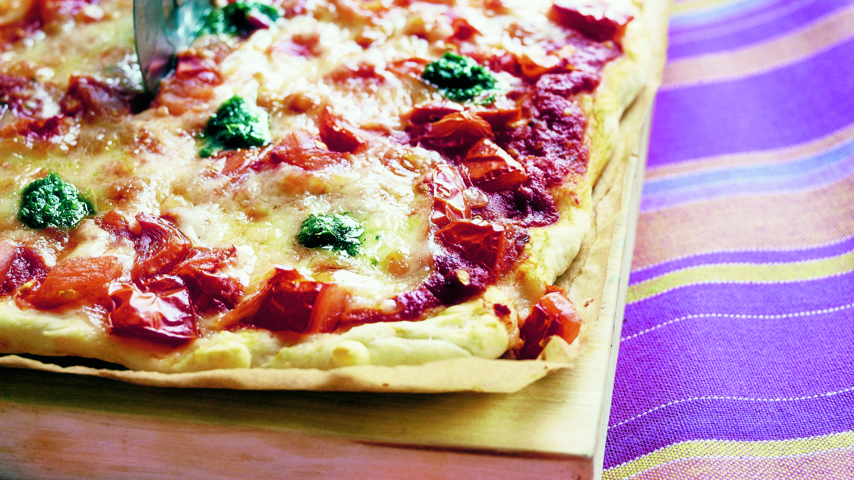 Mozzarellapizza, pellillinen