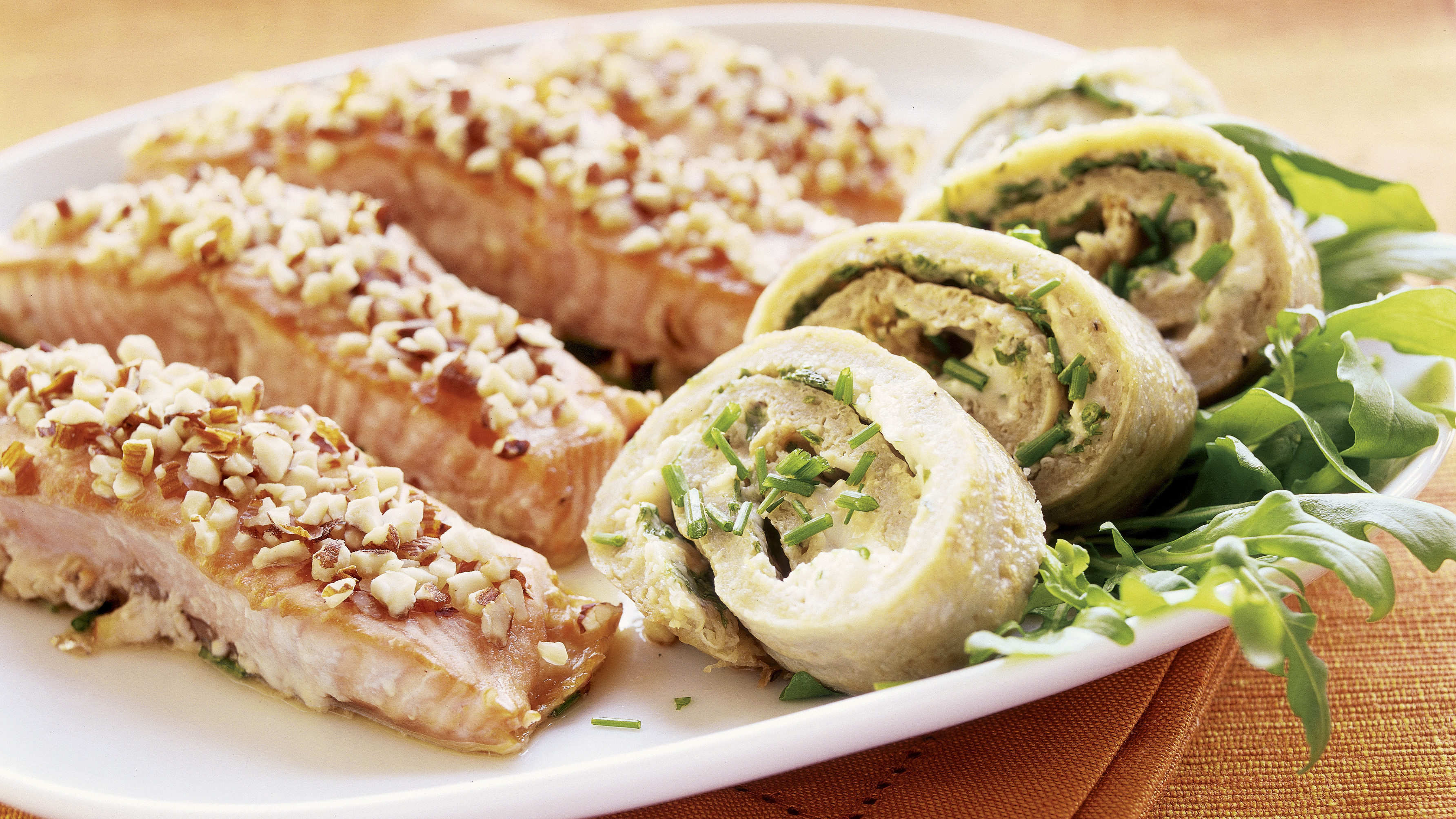 Teriyakilohi ja perunakääretorttu