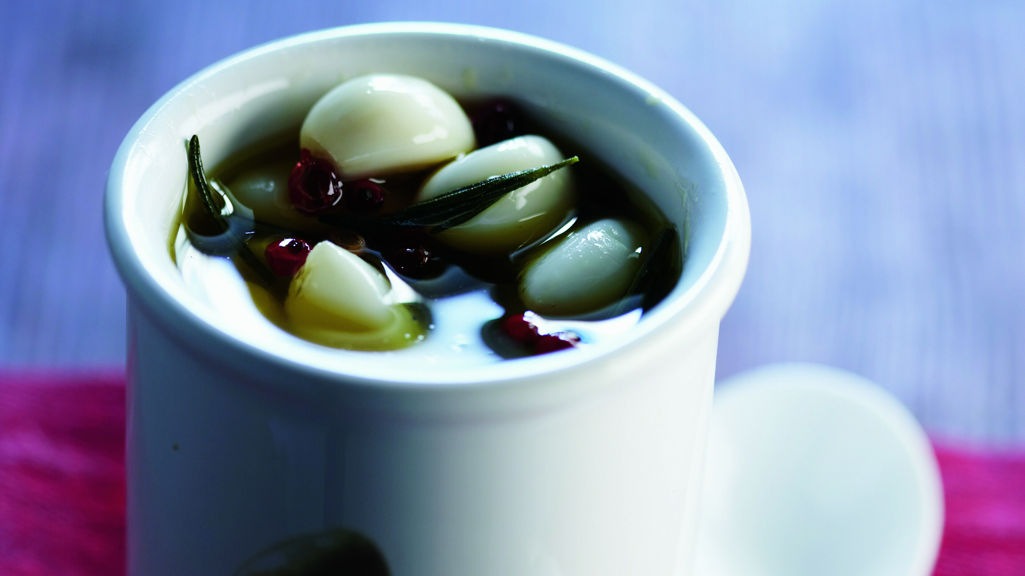 Hunajamarinoidut valkosipulinkynnet