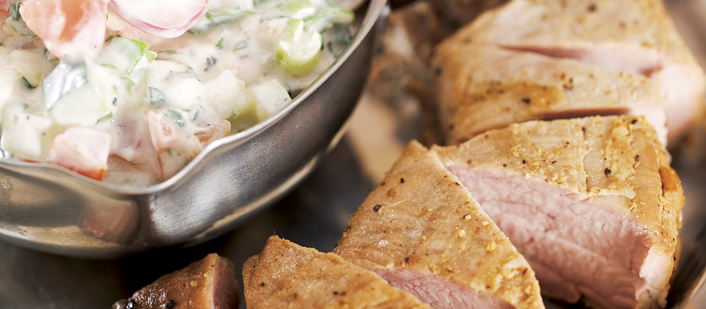 Possunfilee ja vihannesraita