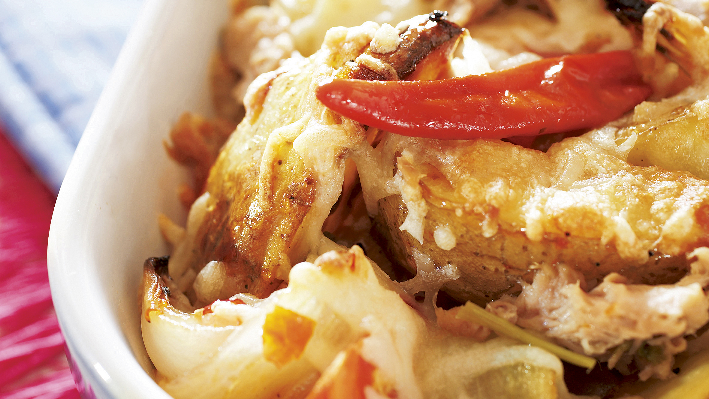 Tuliset tonnikalalohkoperunat