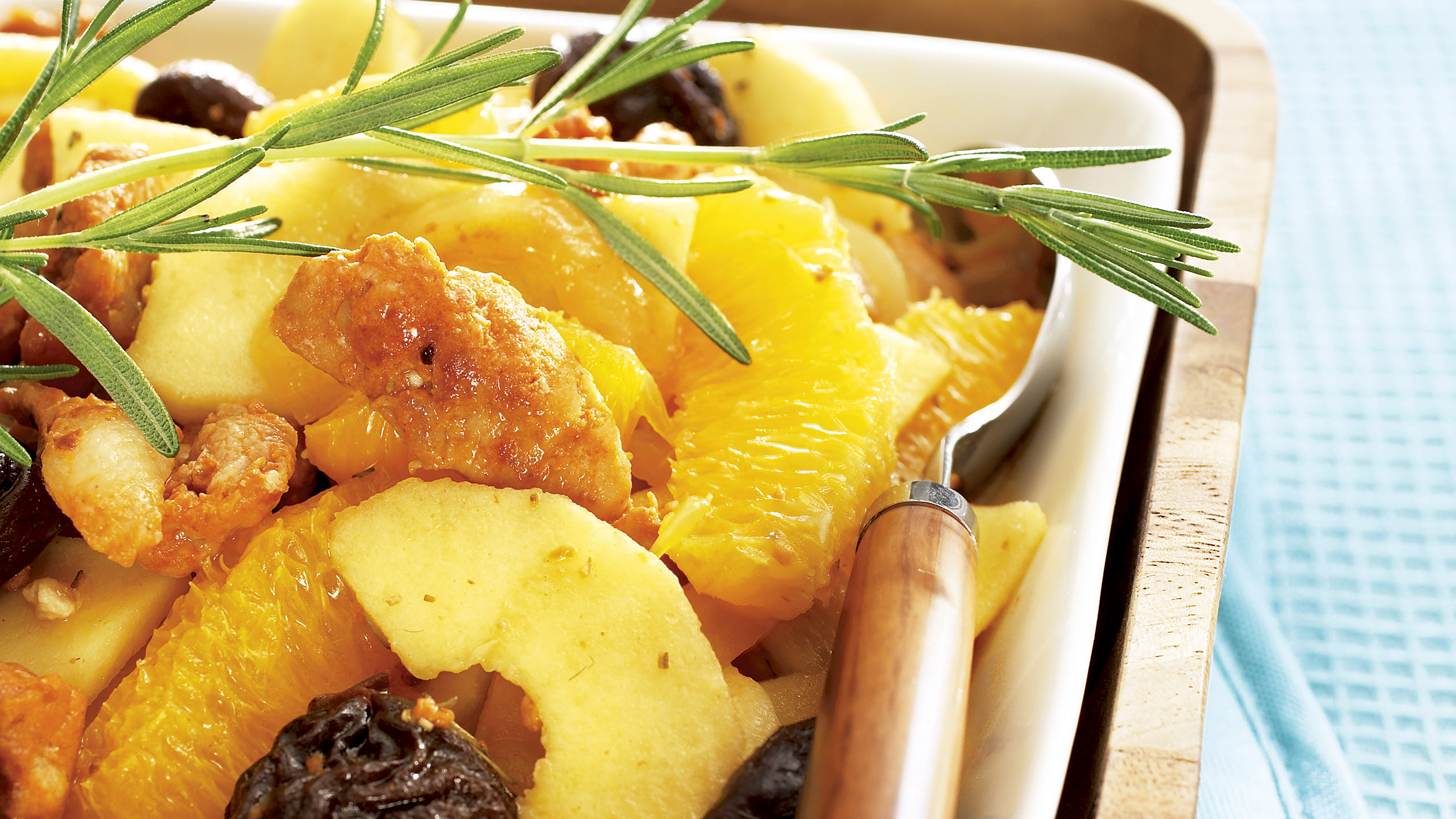 Hedelmäinen possupannu