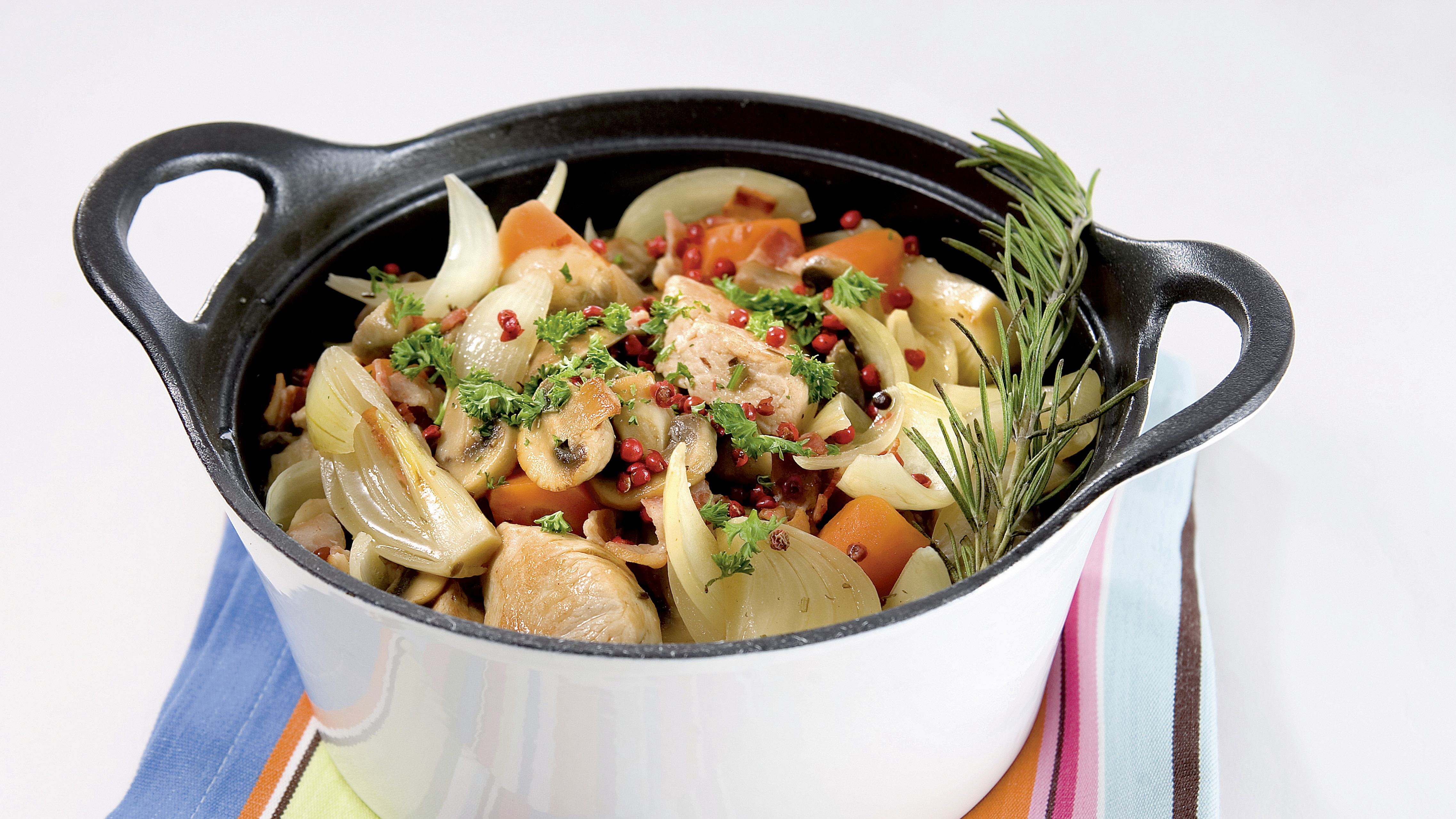 Kalkkunaa ranskalaiseen tapaan