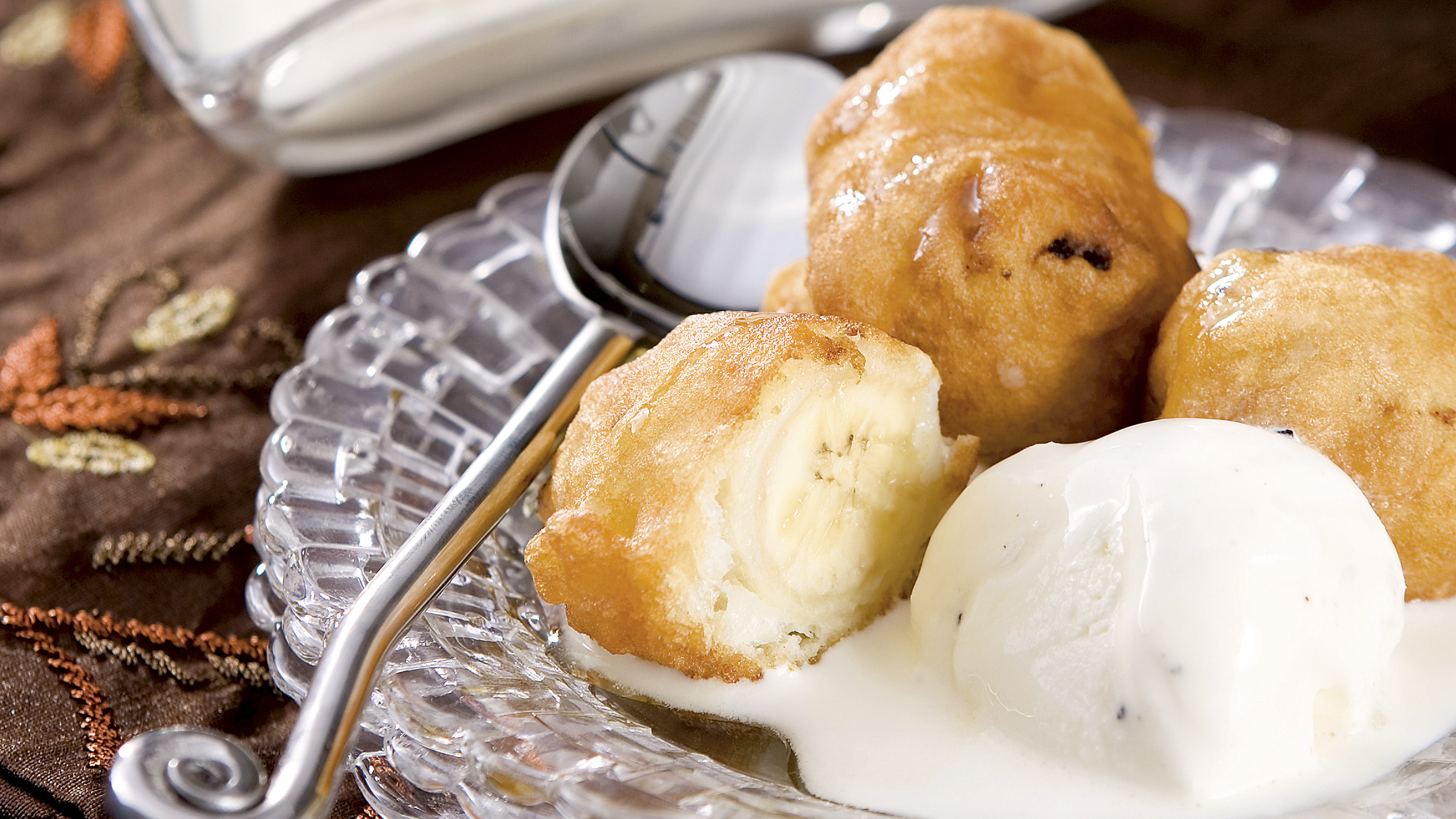 Friteeratut banaanit