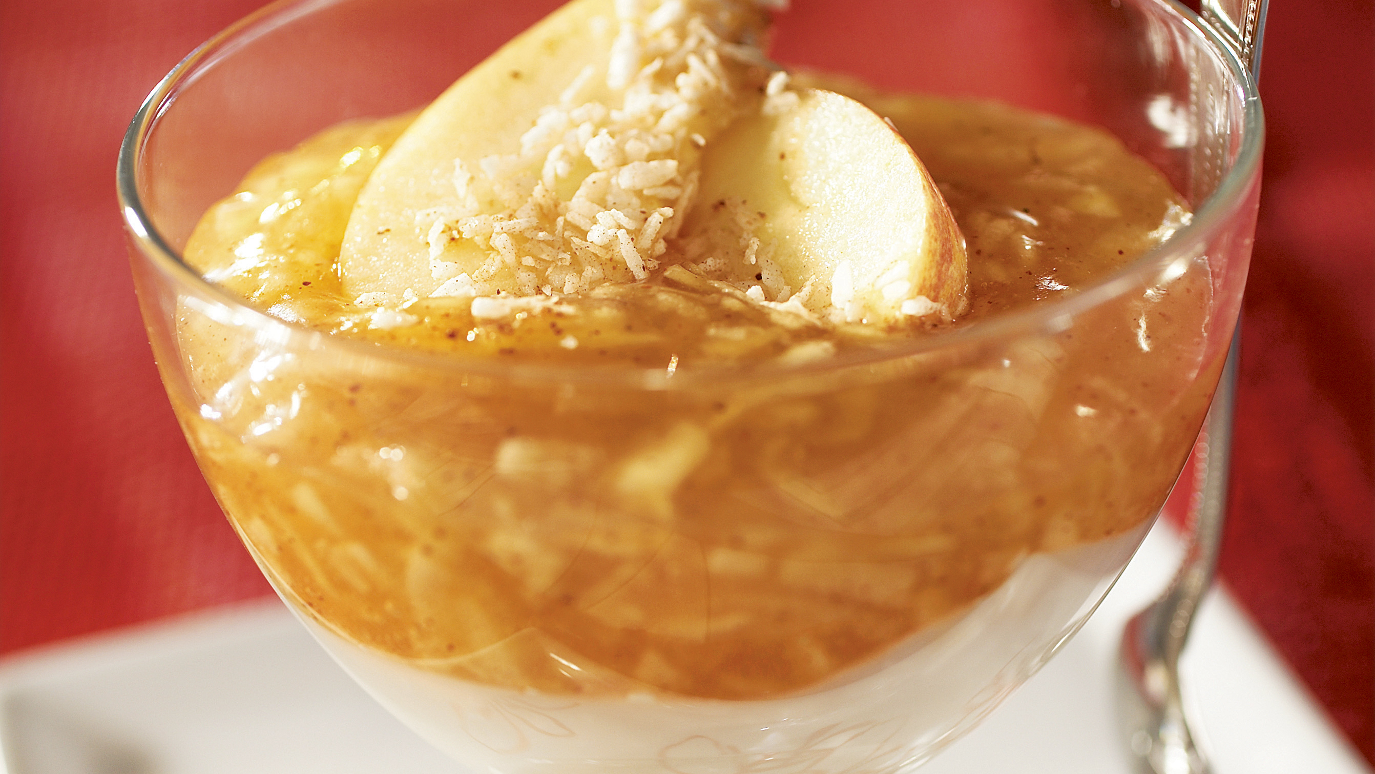 Kookos-omenakiisseli