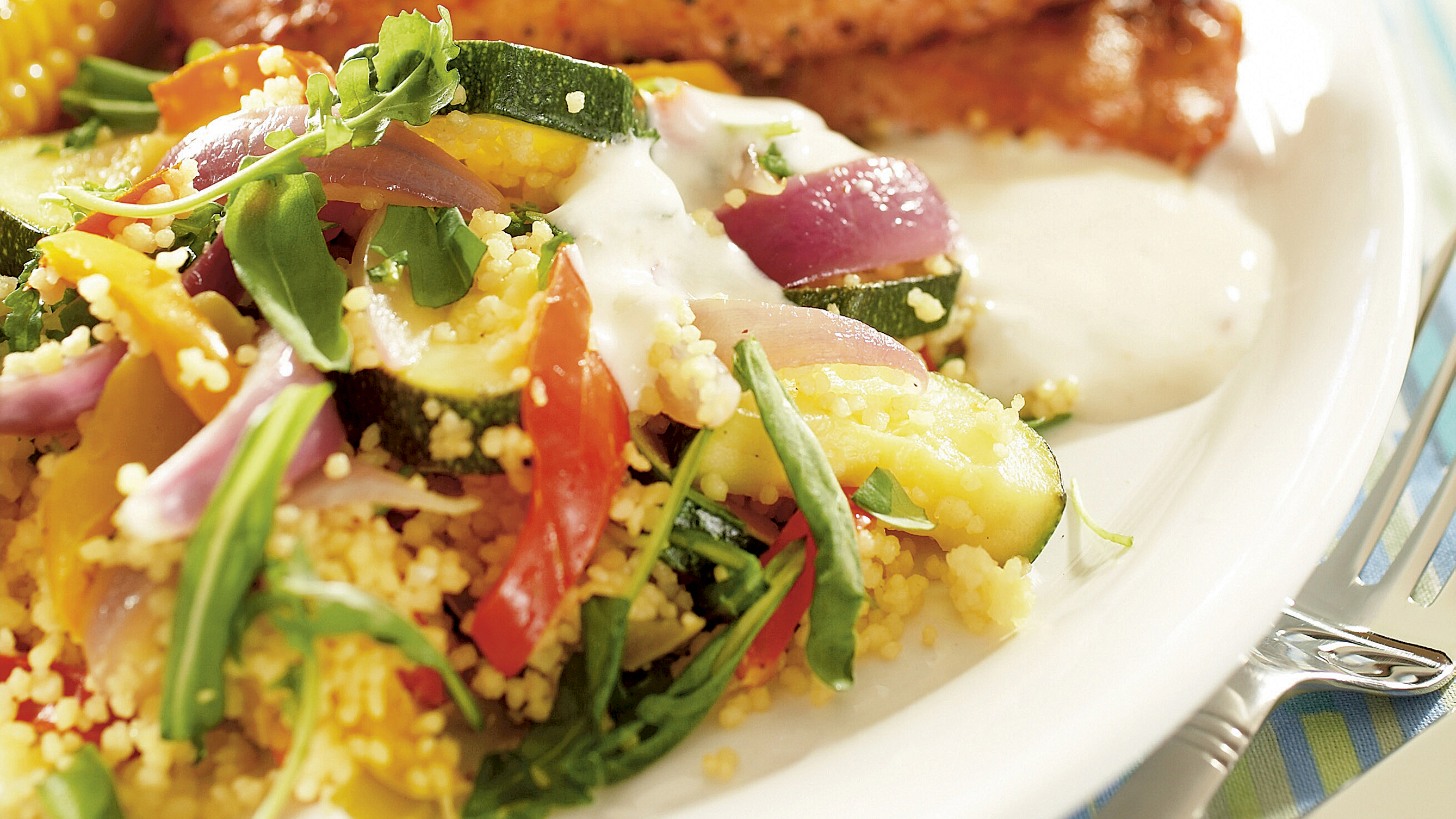 Lämmin vihannescouscous