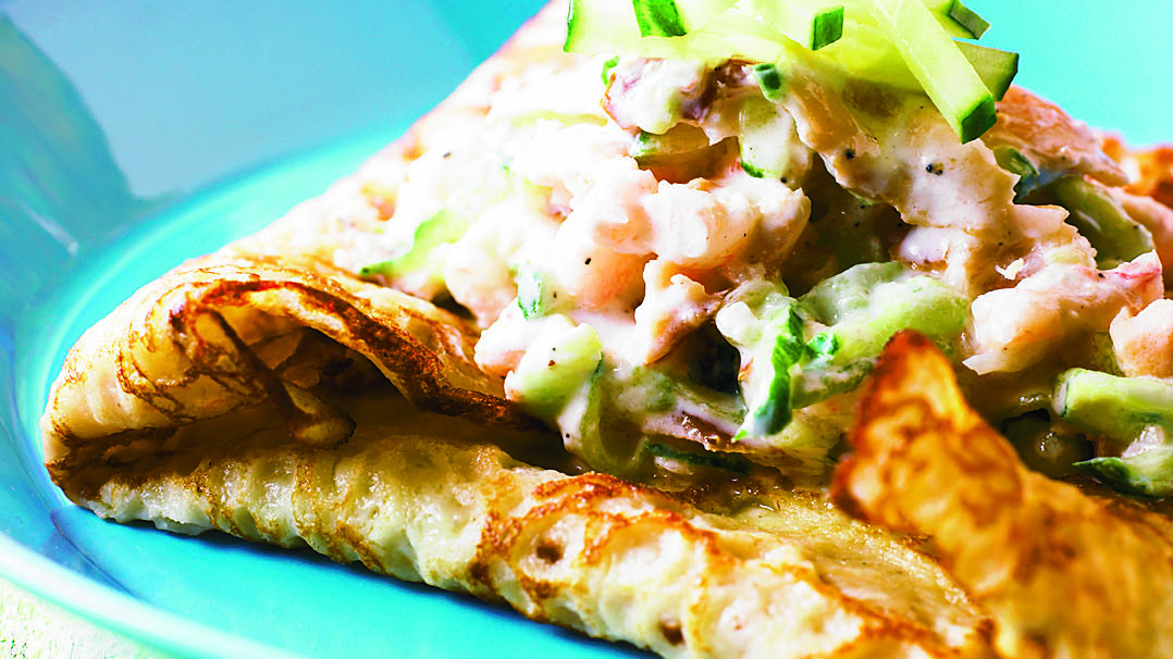 Lohi-katkaraputsatsiki muurinpohjaletuille