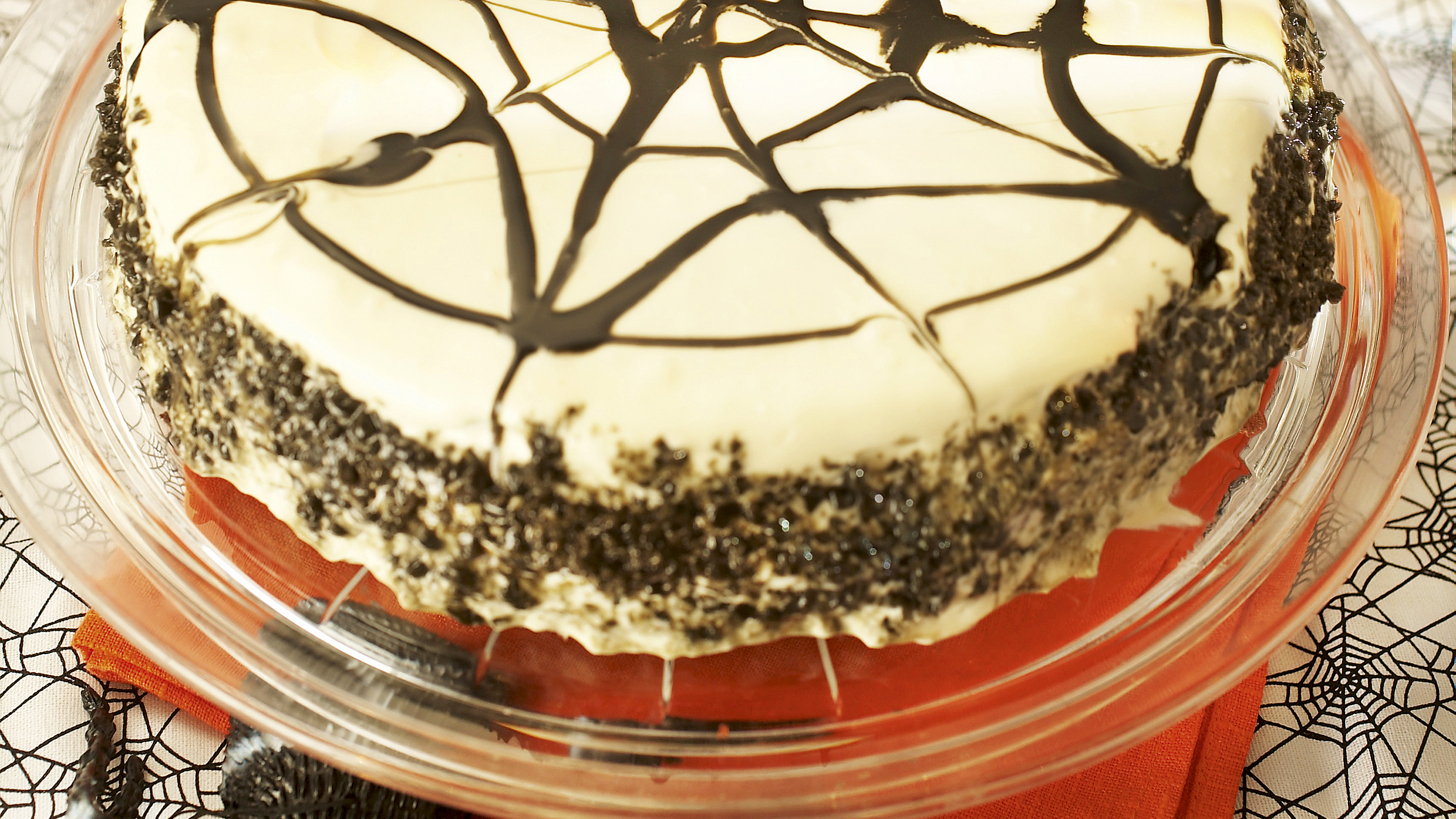 Hämähäkinverkko-kakku