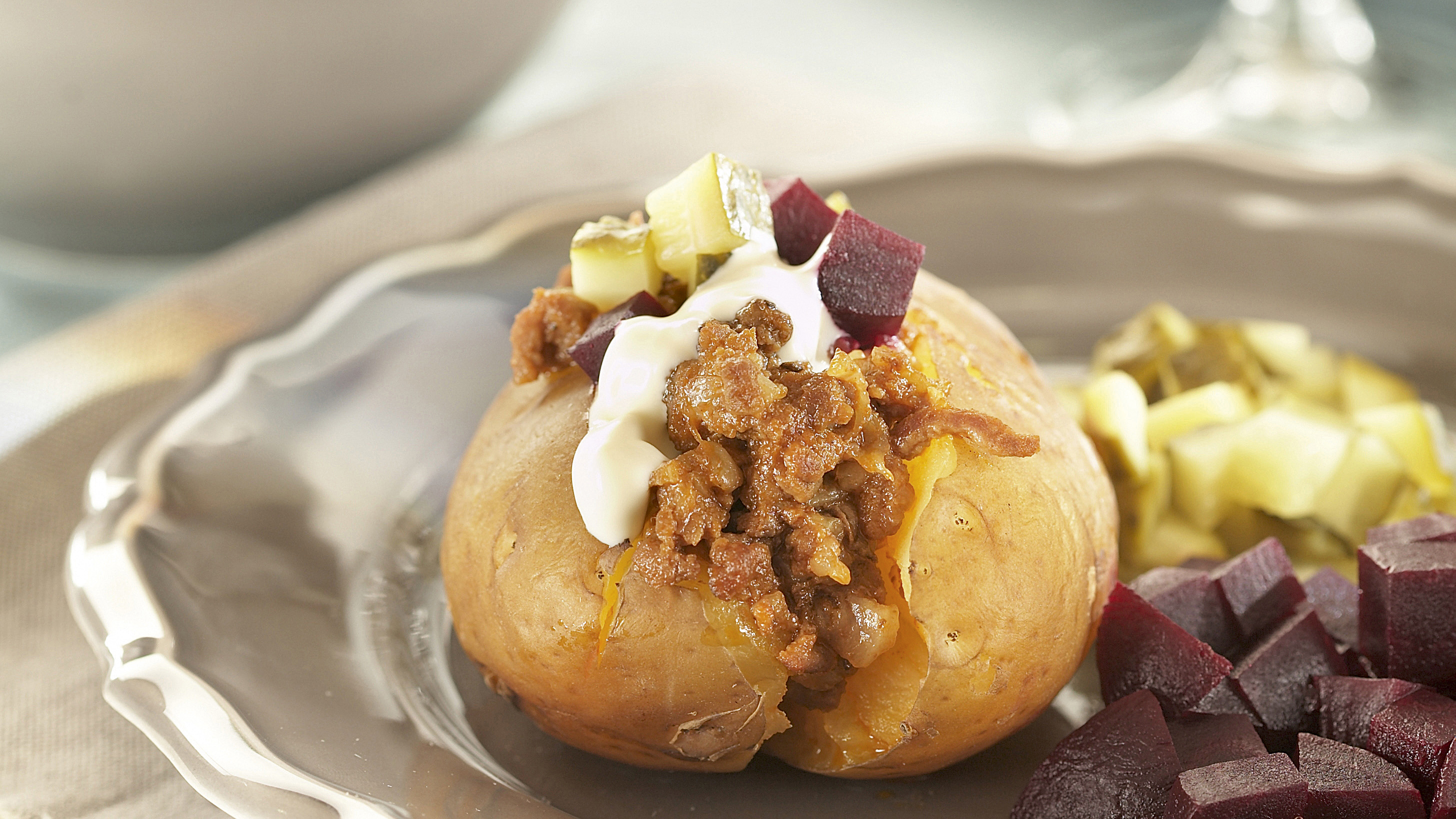 Vorschmack ja uuniperunat