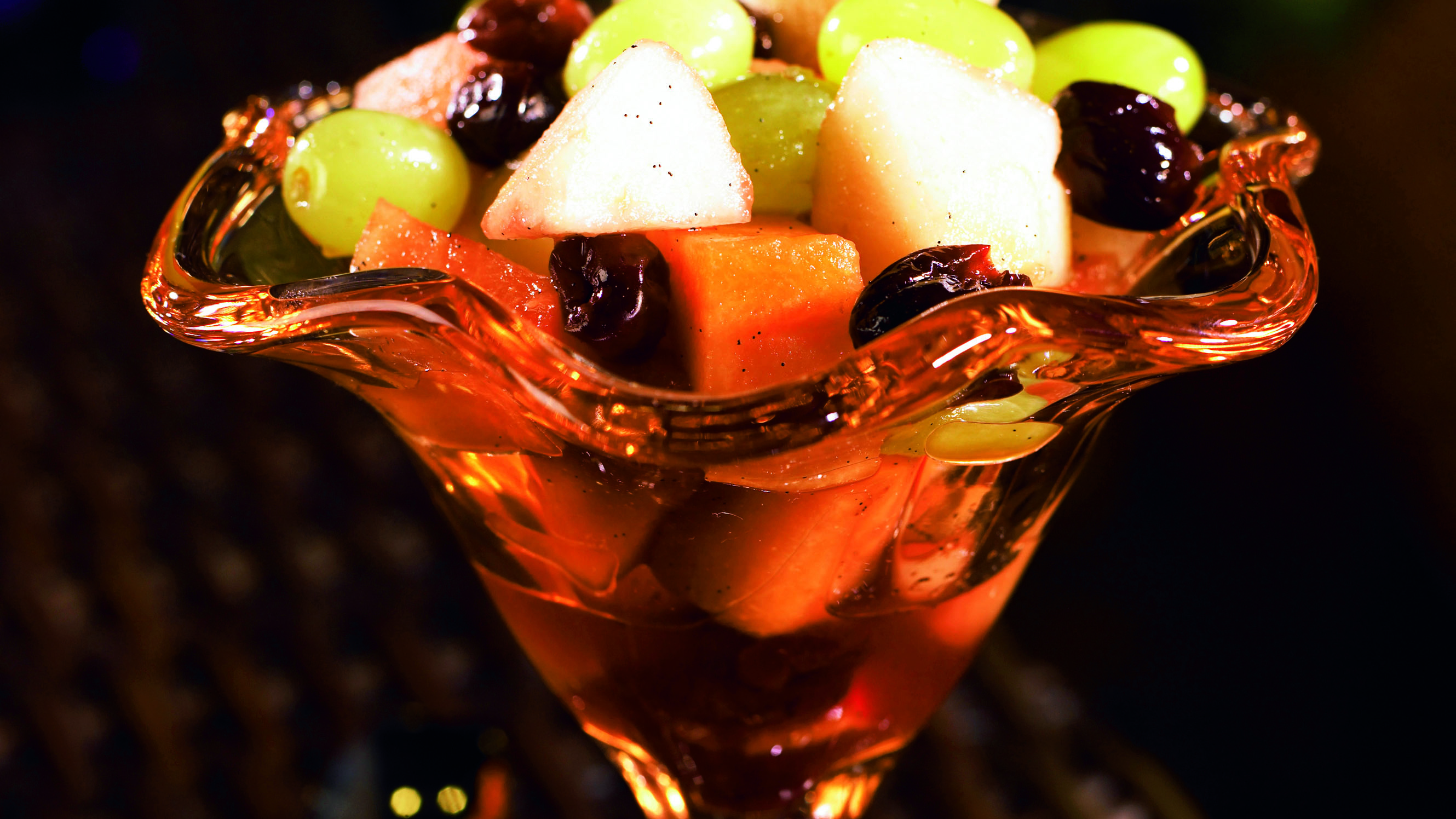 Vaniljainen hedelmäsalaatti