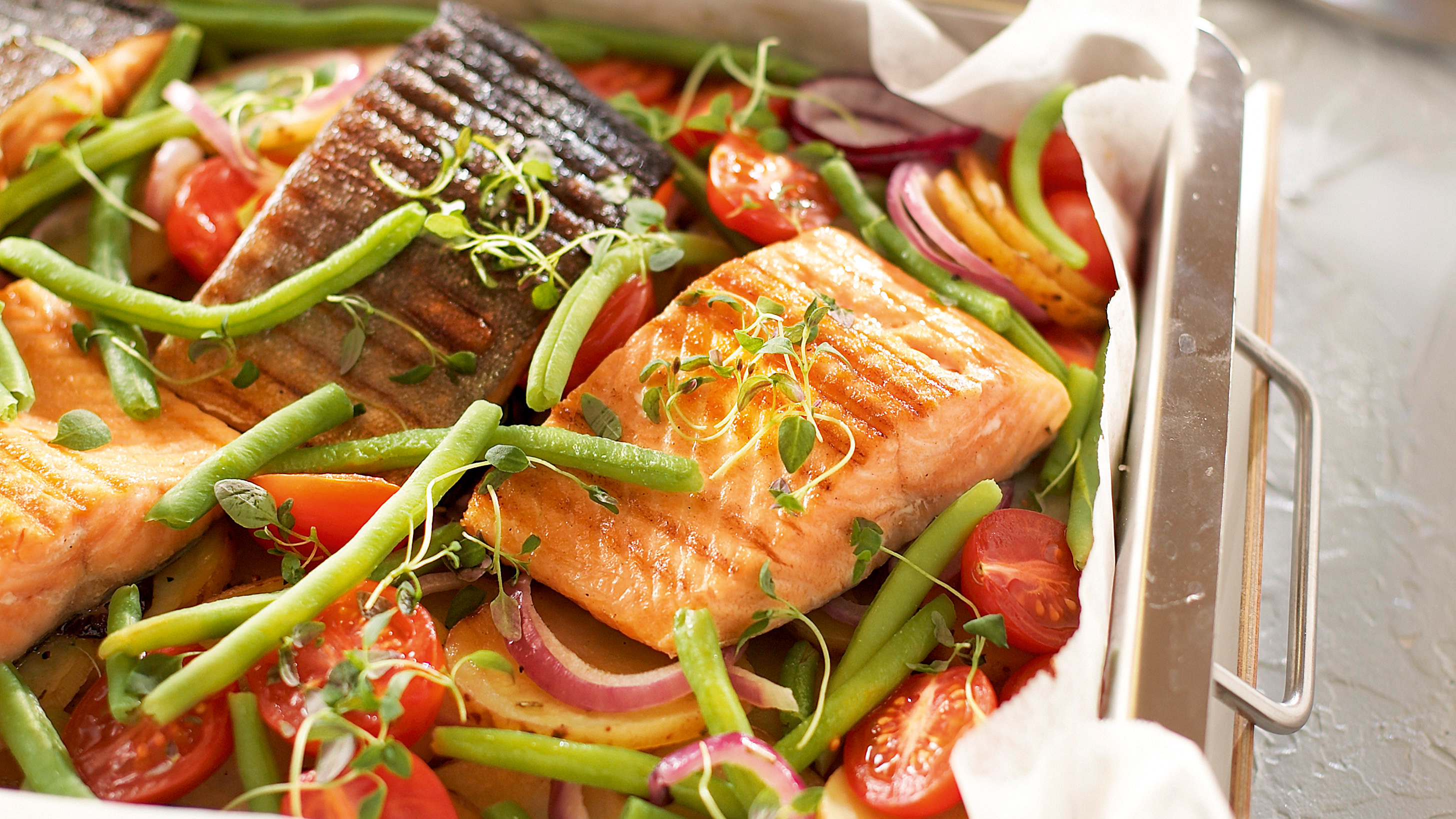 Nieriää ja uunikasviksia