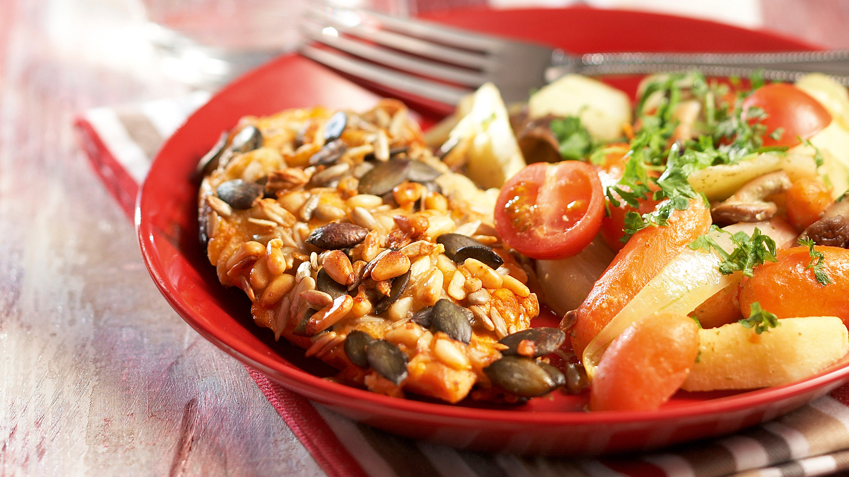 Siemenkuorrutteiset broilerit