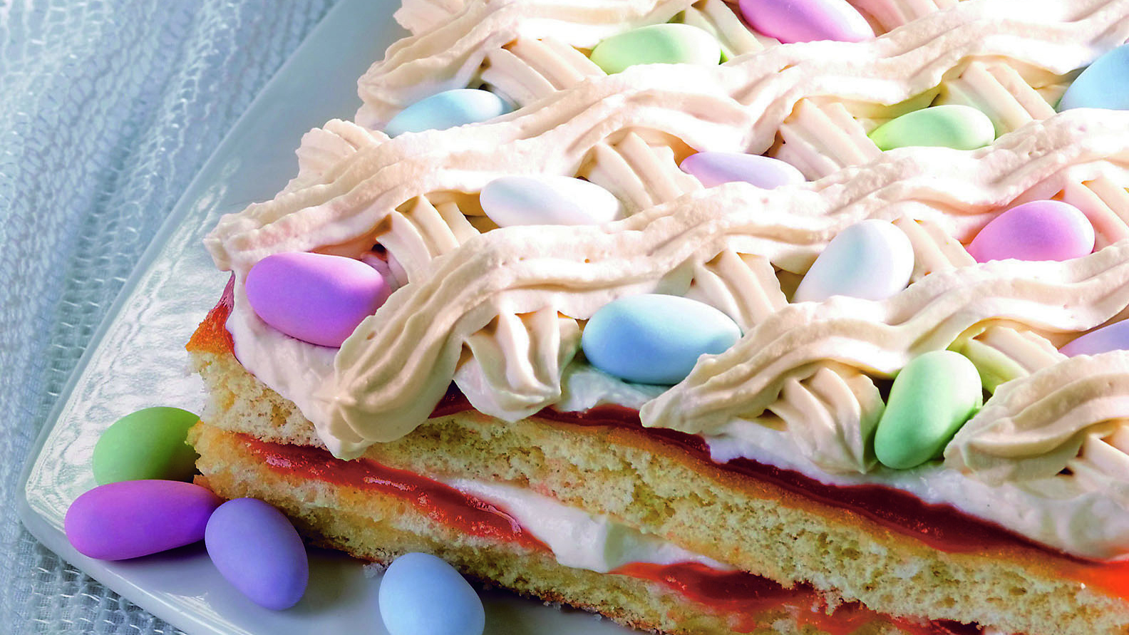 Jogurtti Raparperitaytekakku Makeat Leivonnaiset Reseptit K Ruoka