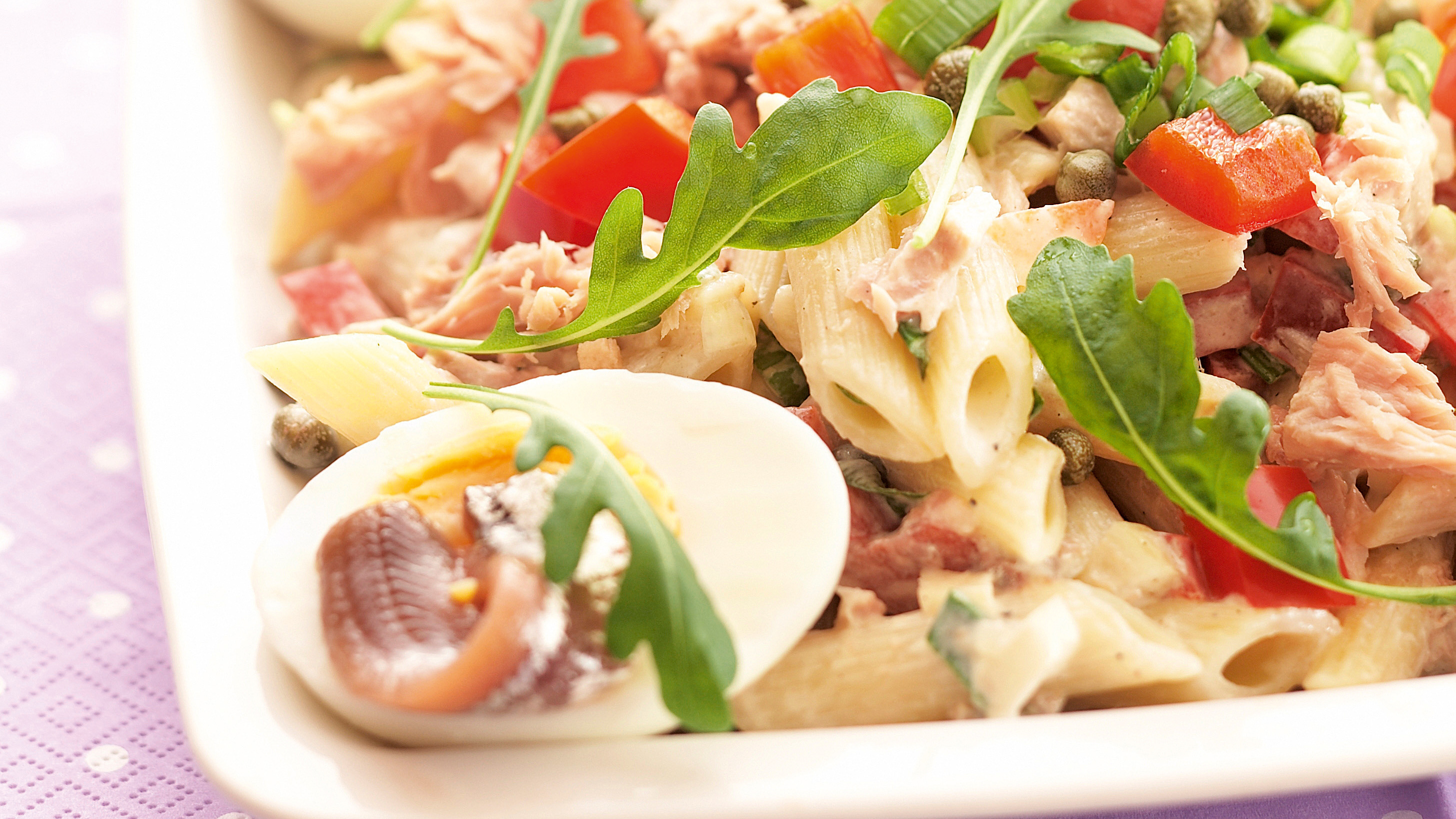 Pastasalaatti Nizzan tapaan 