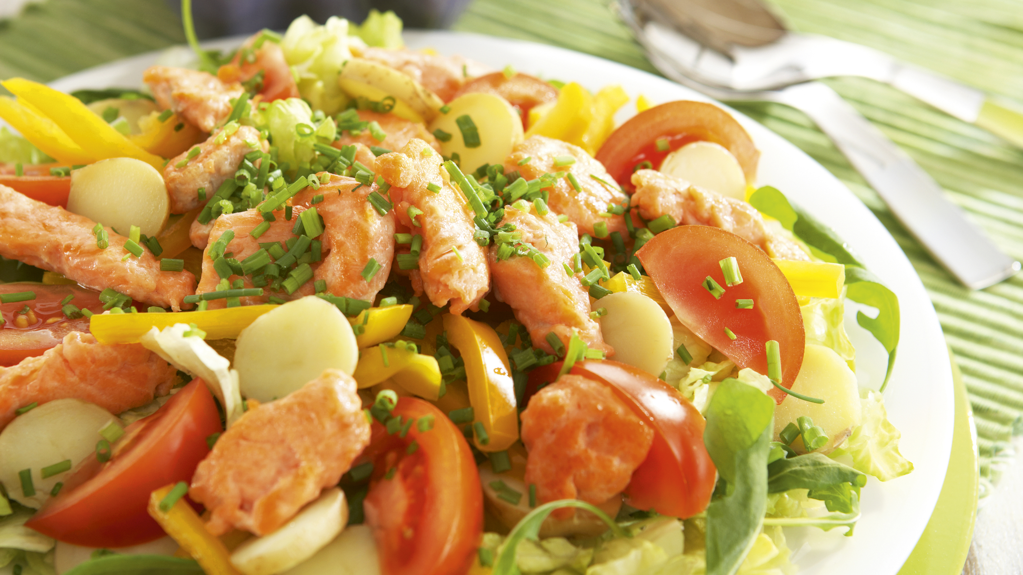 Kirjolohisalaatti ja retiisitsatsiki