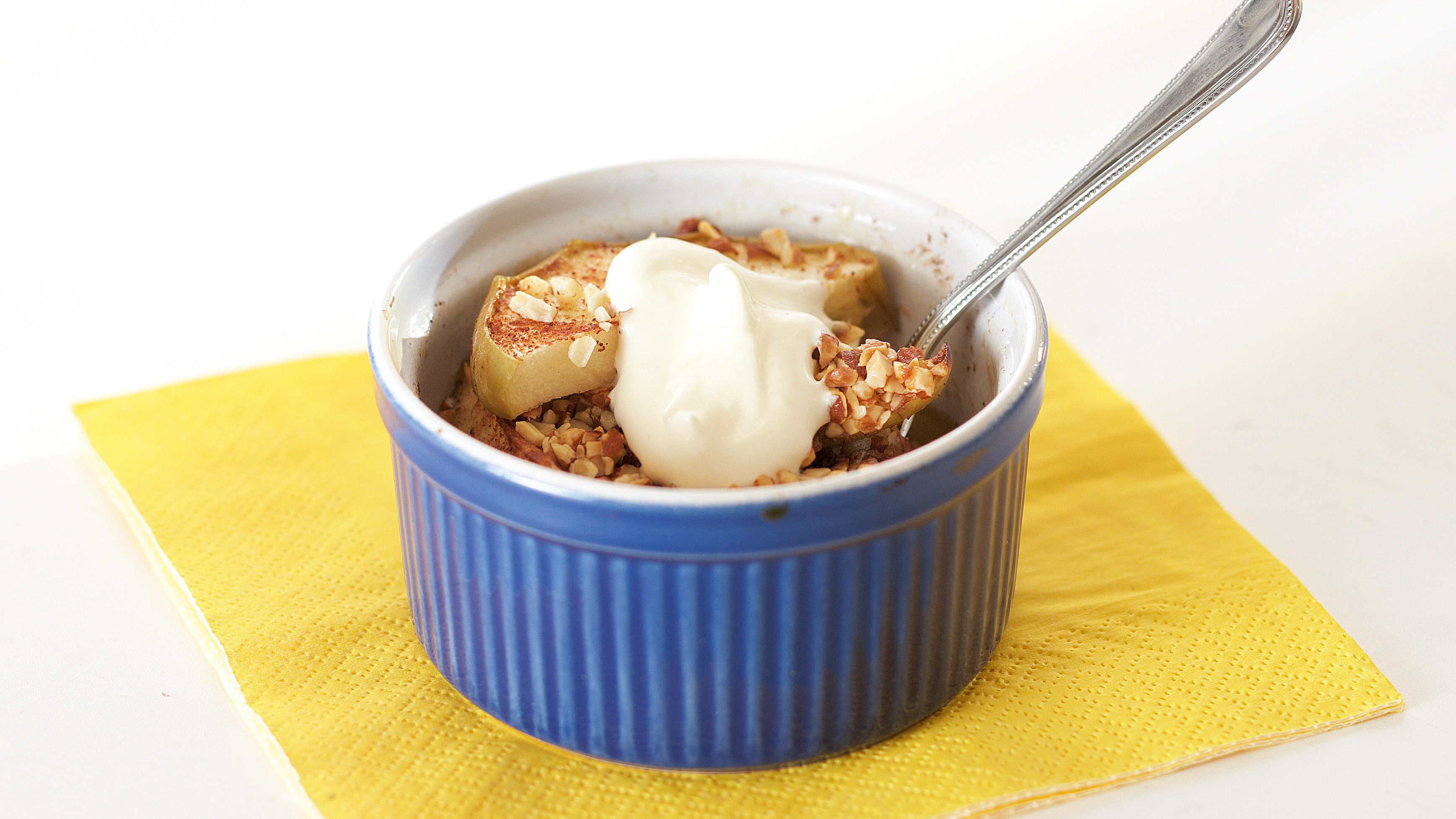 Hunajaiset manteli-omenat