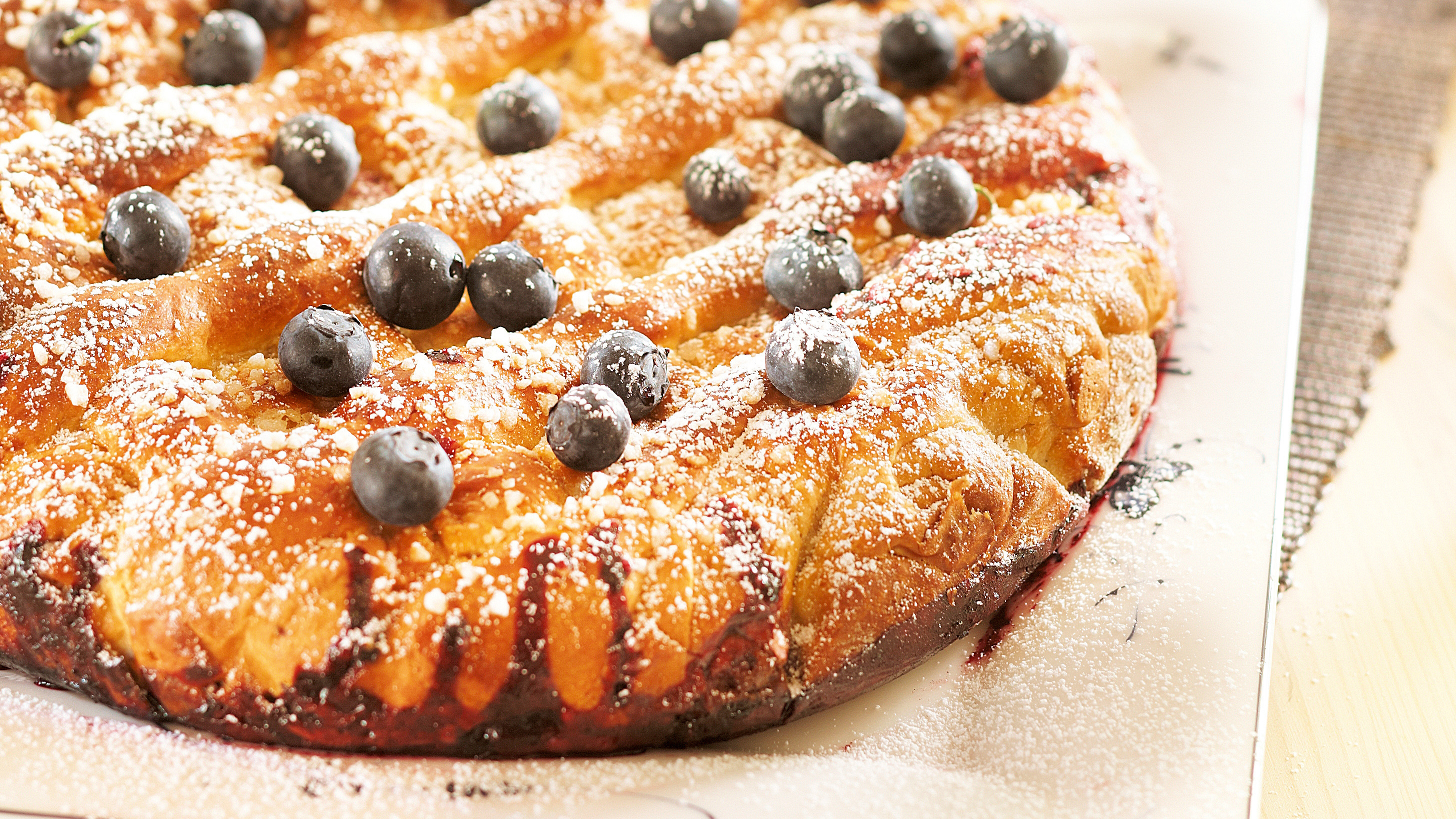 Pullafanin mustikkapiirakka