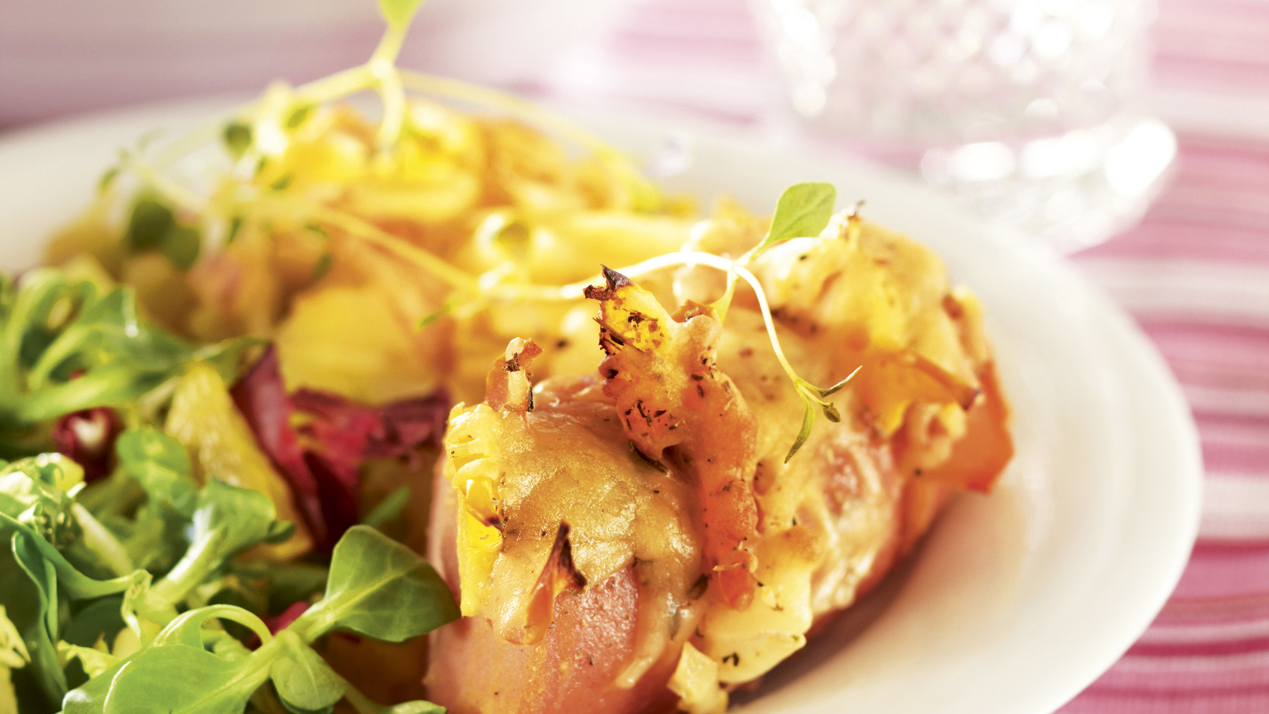 Provencen uunimakkara ja pannuperunat