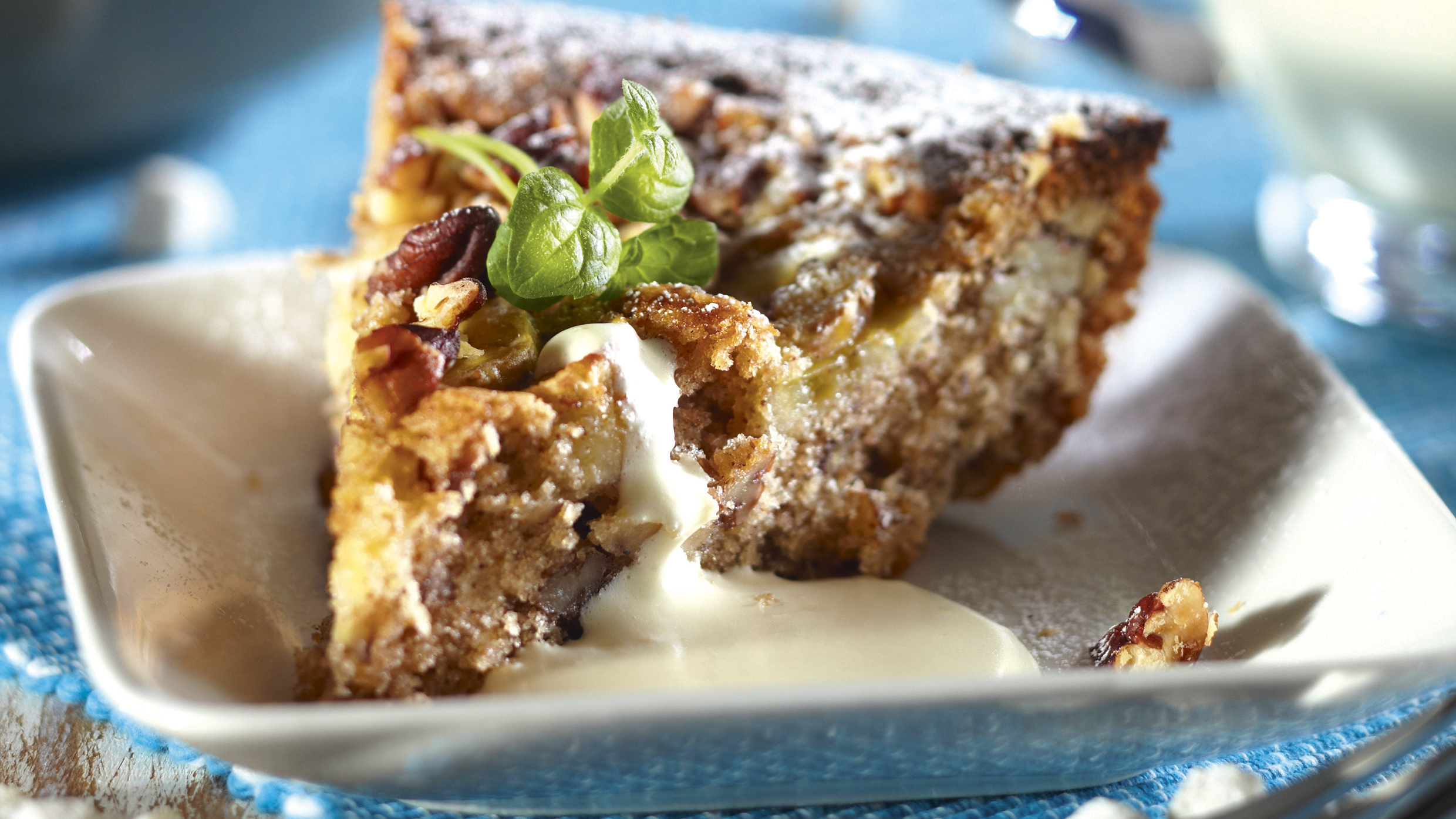 Banaani-pekaanipähkinäpiirakka