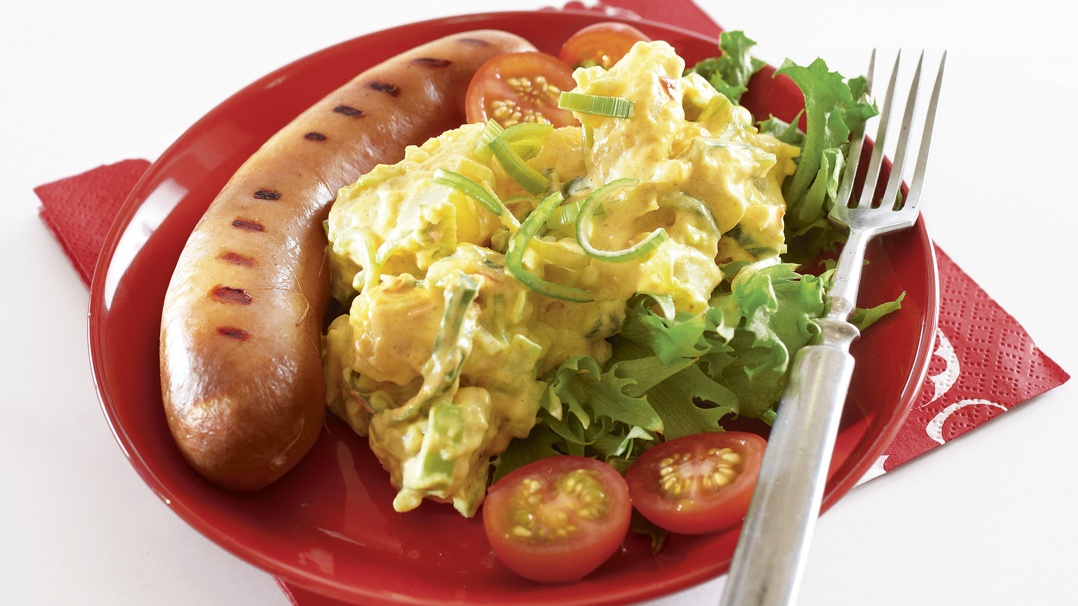 Tulinen perunasalaatti