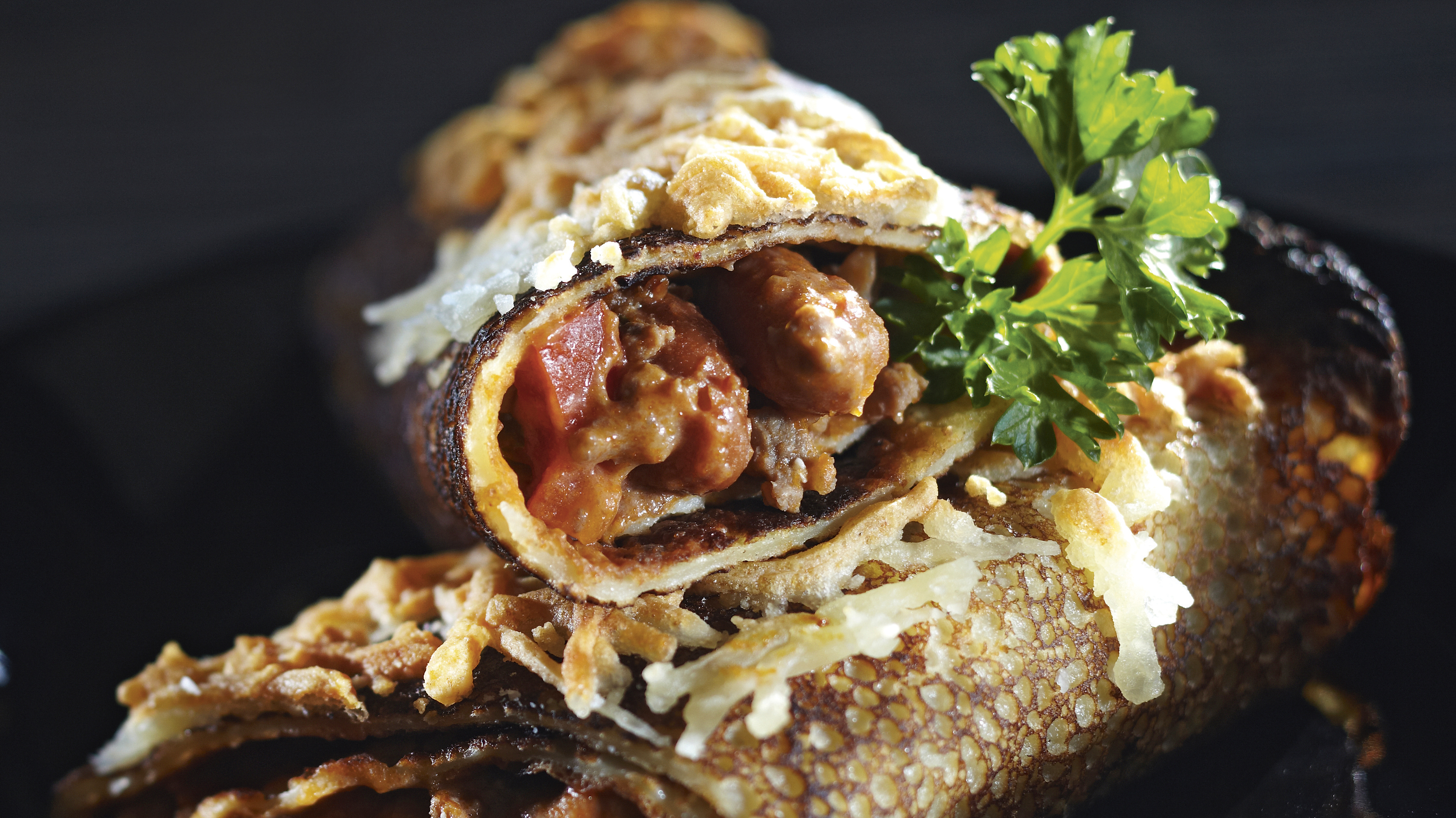 Meksikolaiset jauheliha-papuletut