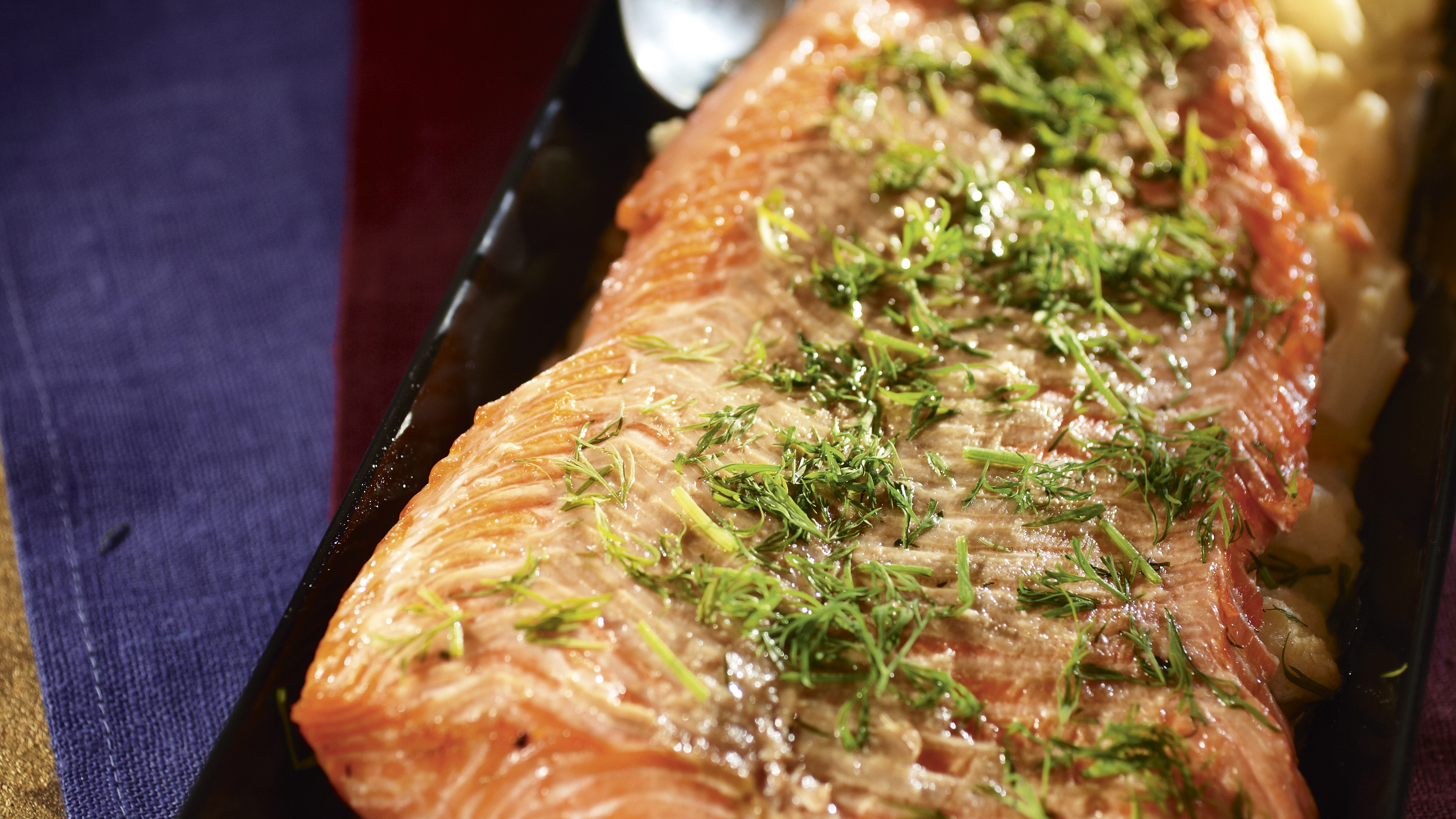 Helppo lohi-kukkakaalivuoka