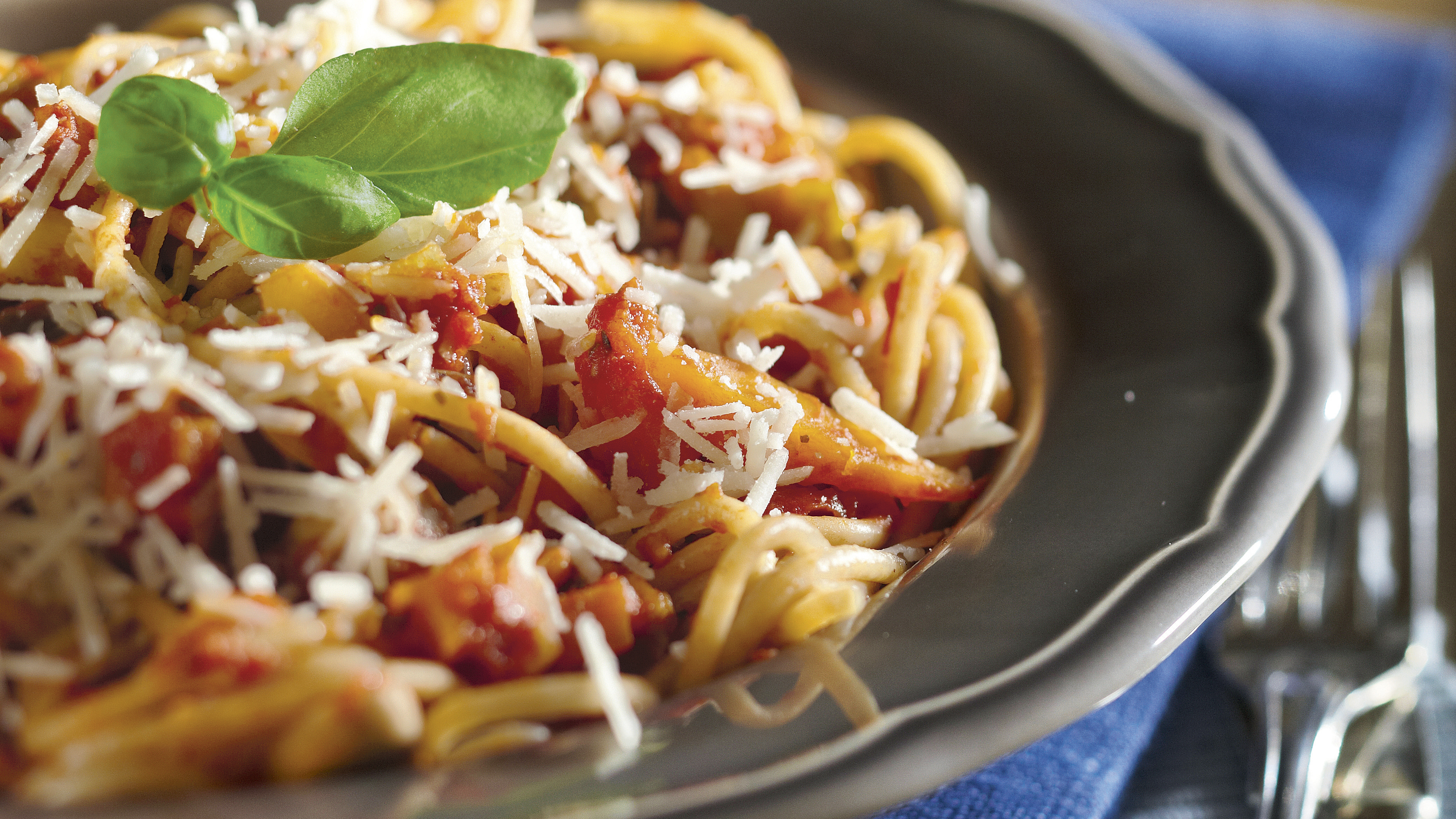 Syksyn sieni-juurespasta