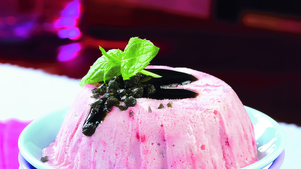 Vadelma-salmiakkijäädykkeet