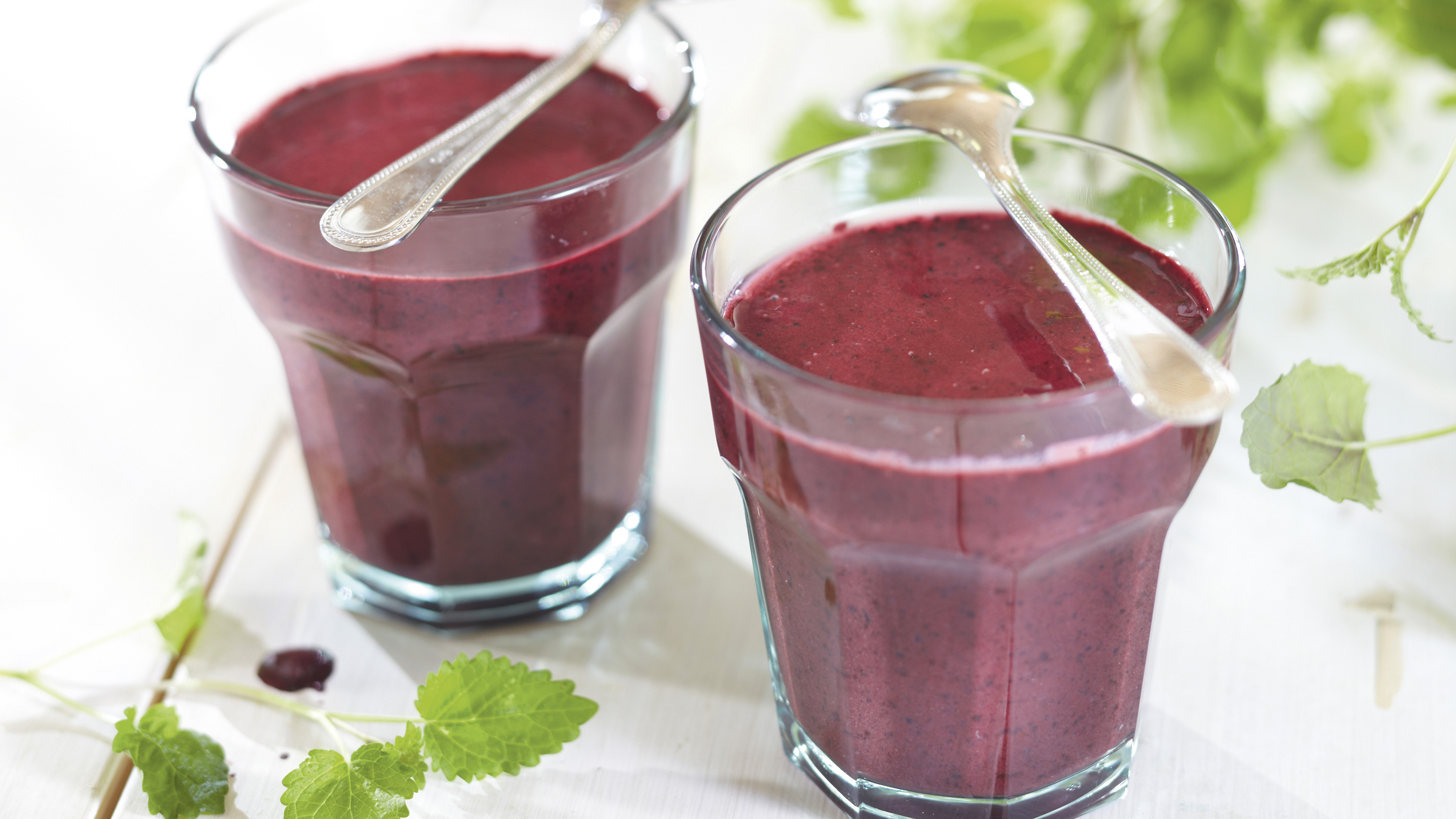 Mustikka-rahkasmoothie