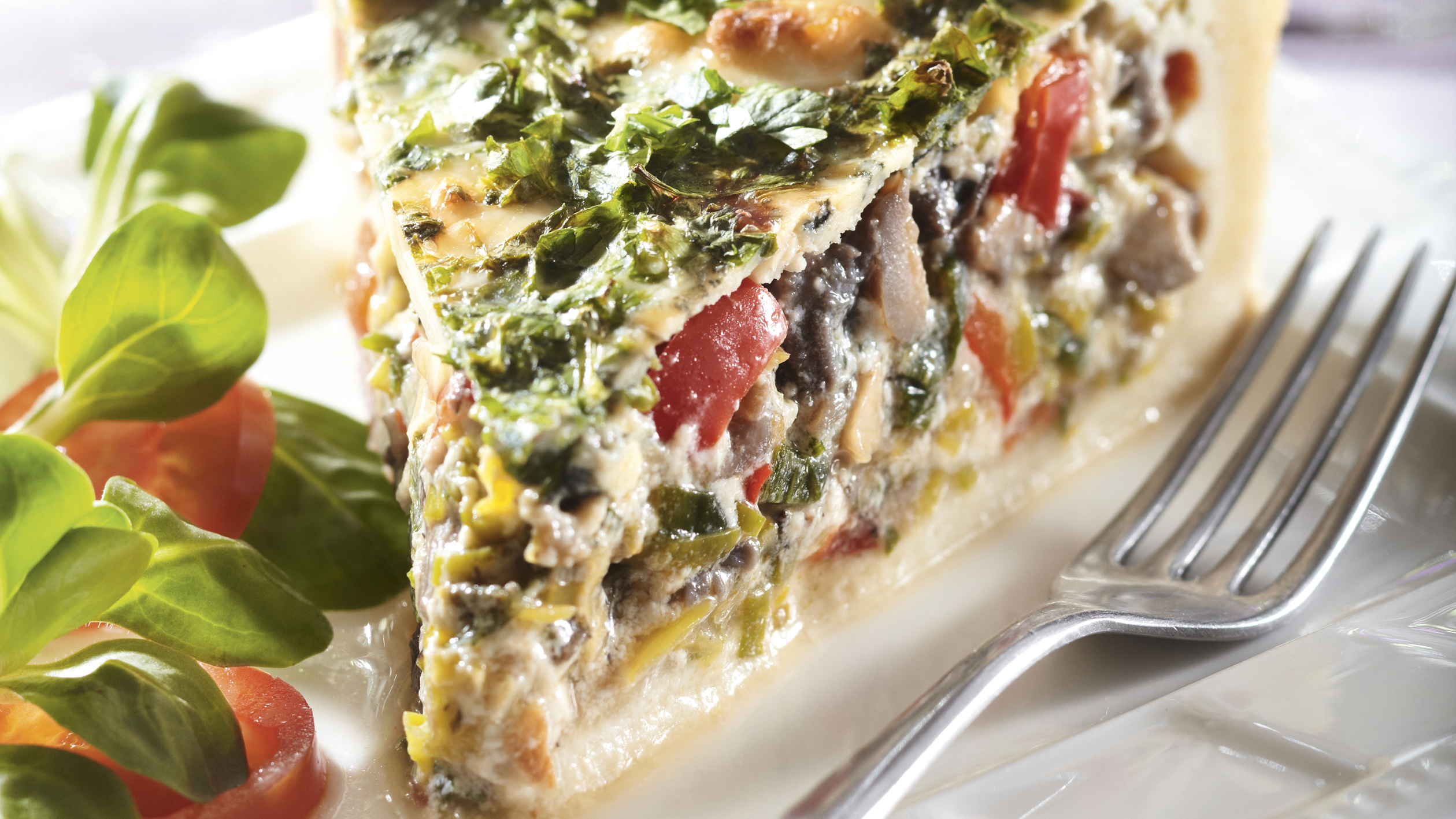 Sieni-sinihomejuustopiirakka