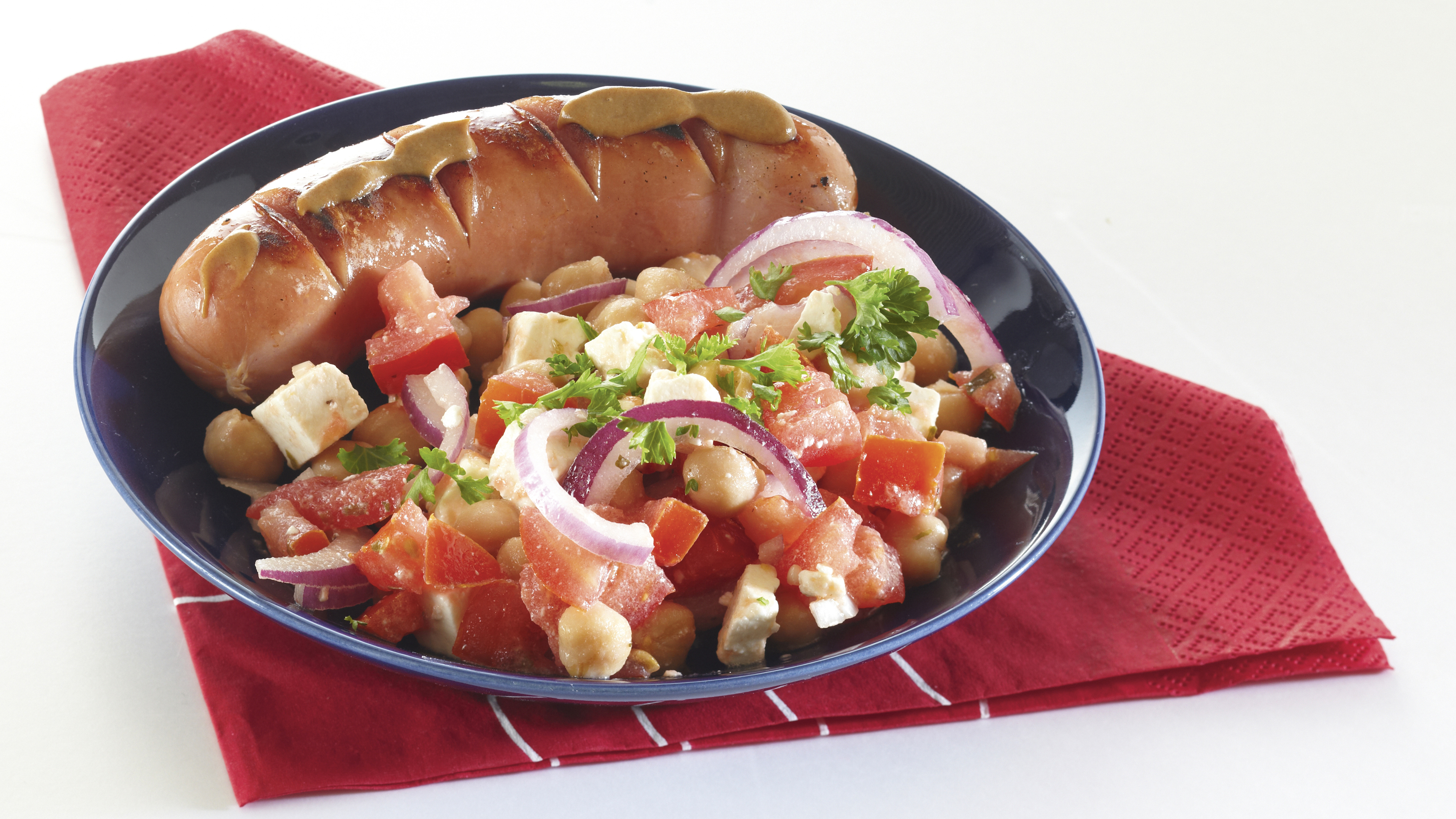 Kikherne-fetasalaatti