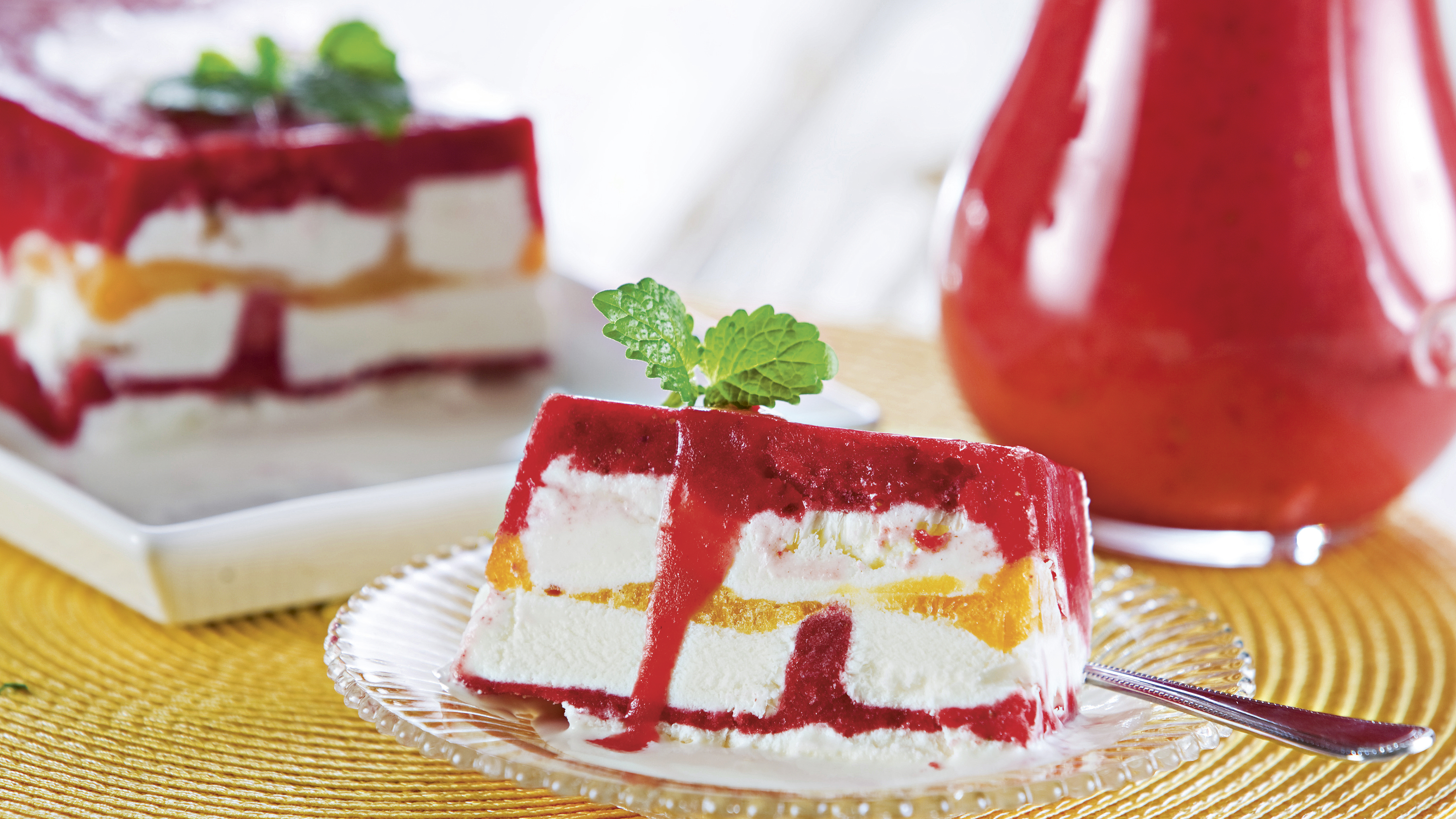 Kesäpäivän jäätelökakku