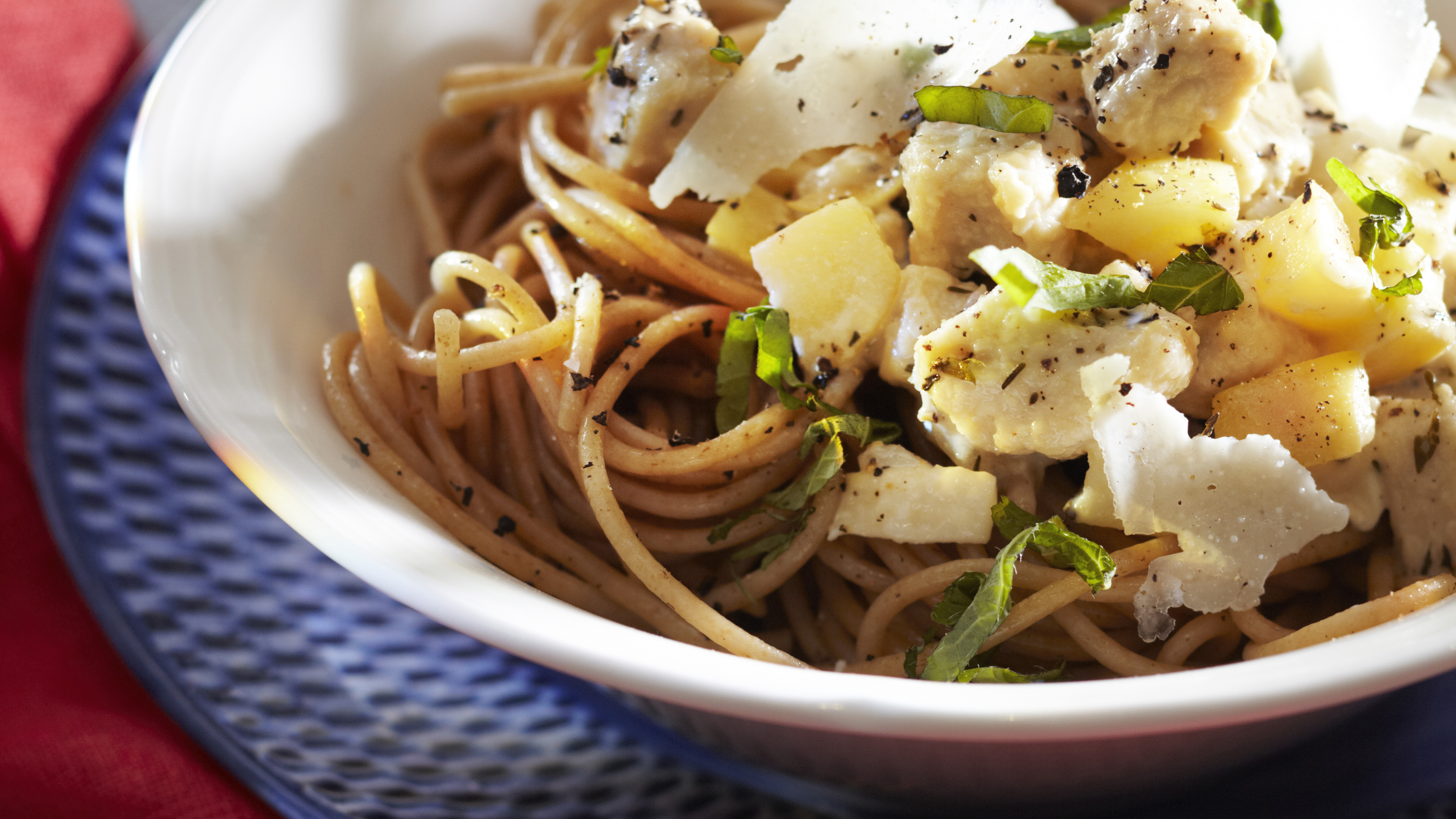 Quorn-vuohenjuustopasta