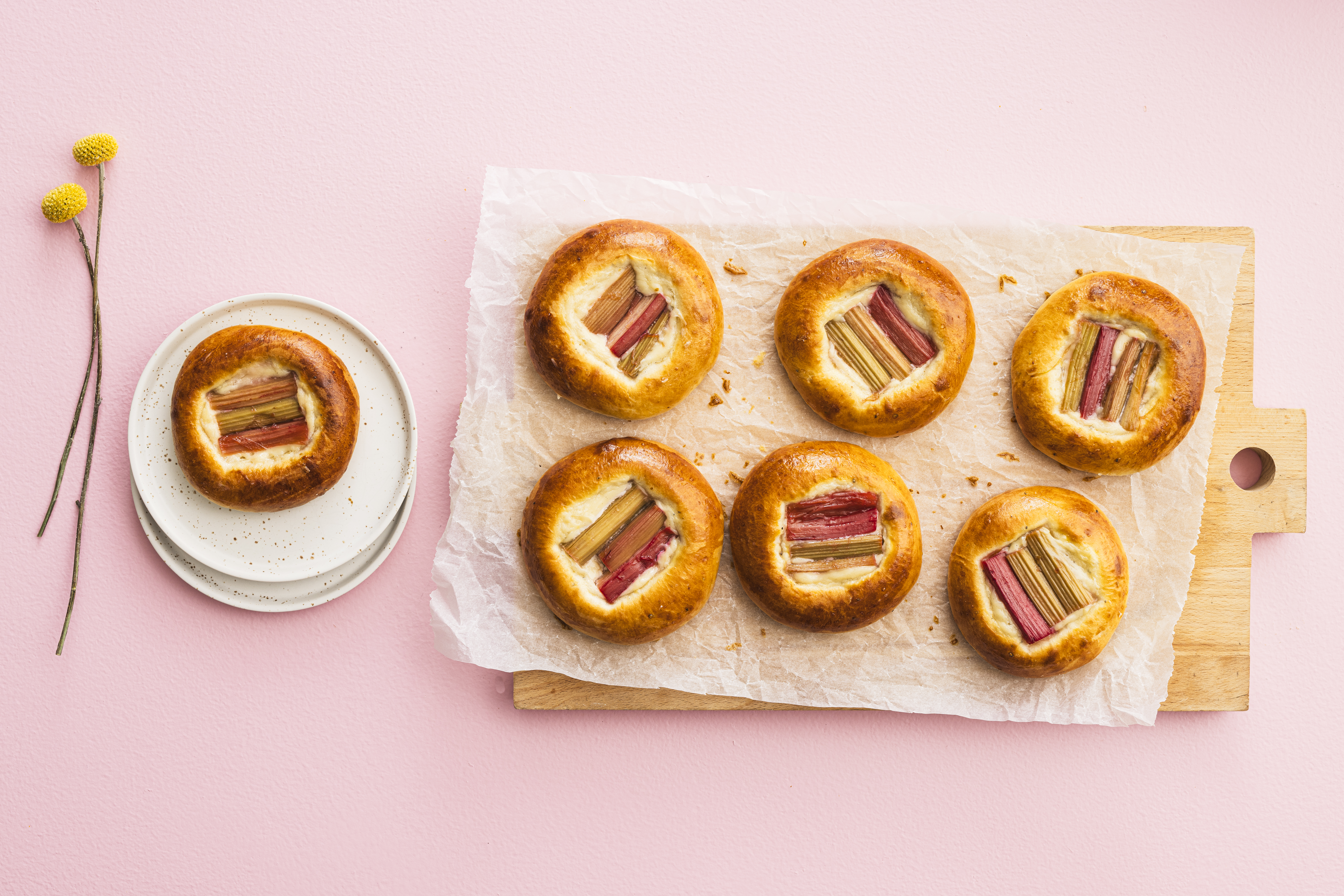 Raparperi-vaniljapullat