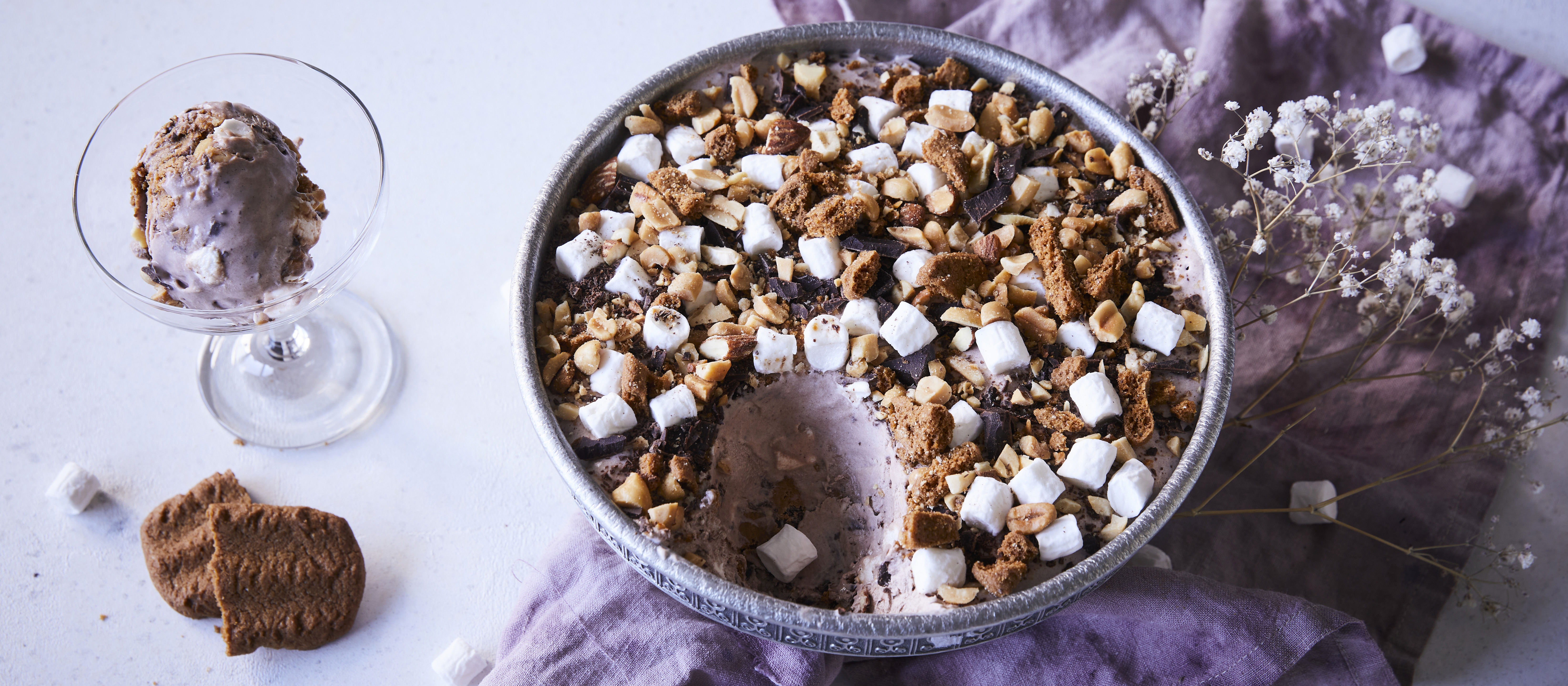 Rocky road -jäätelö