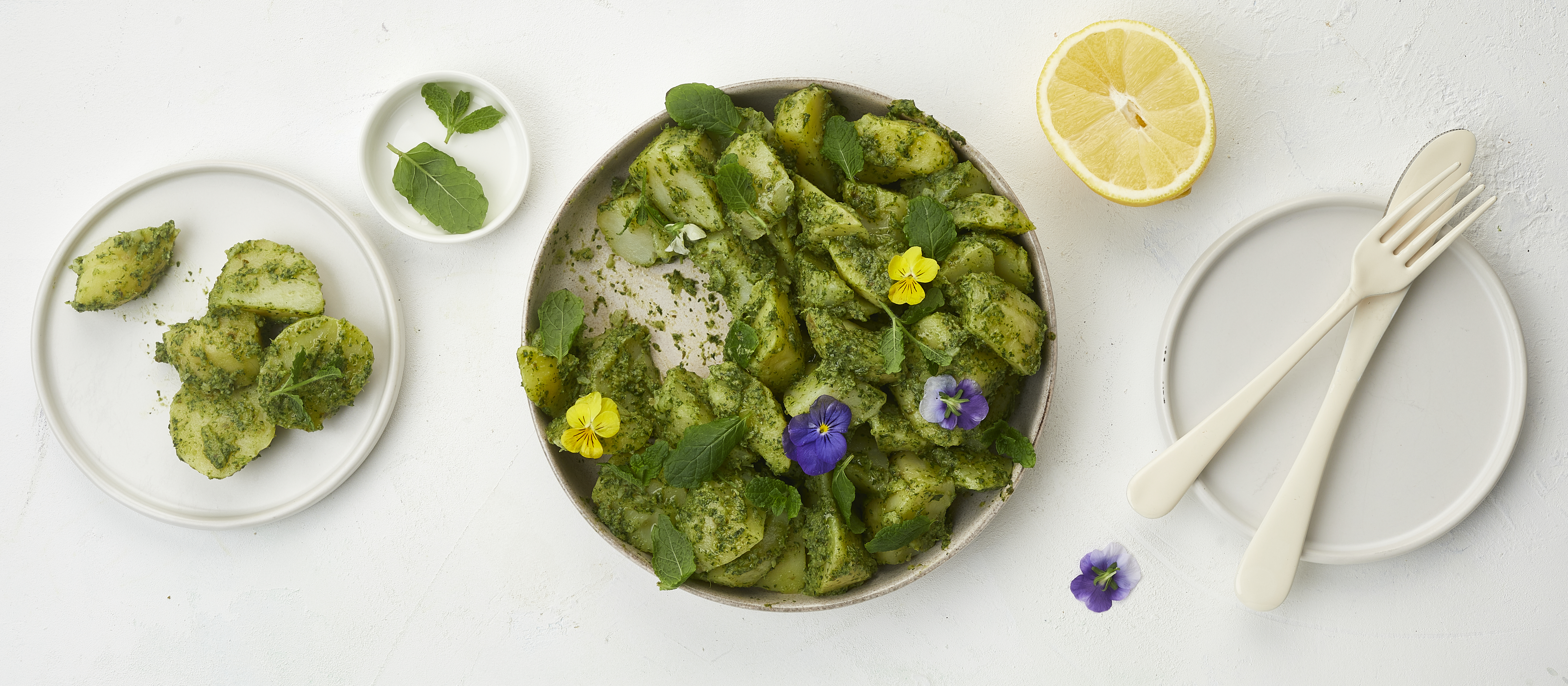 Salsa verde -perunasalaatti