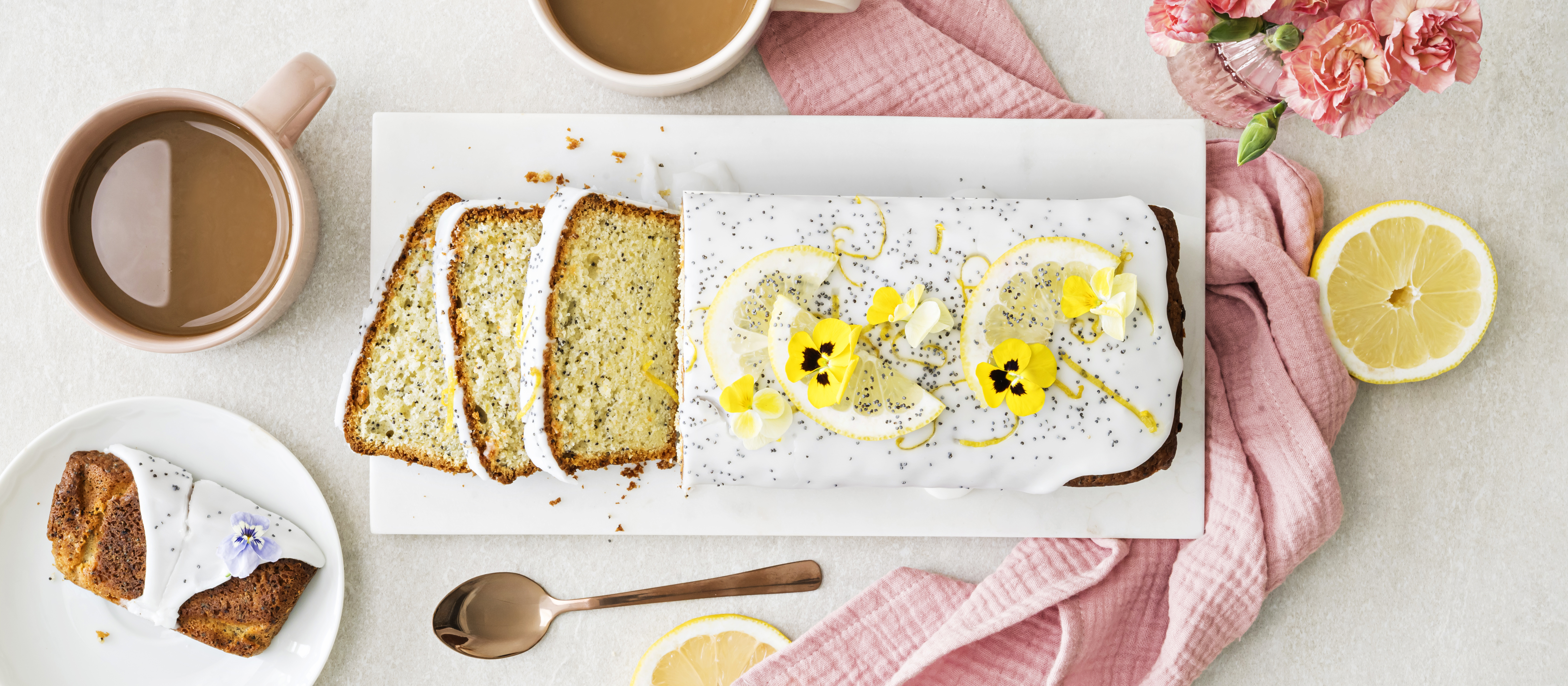 Sitruuna-unikonsiemenkakku