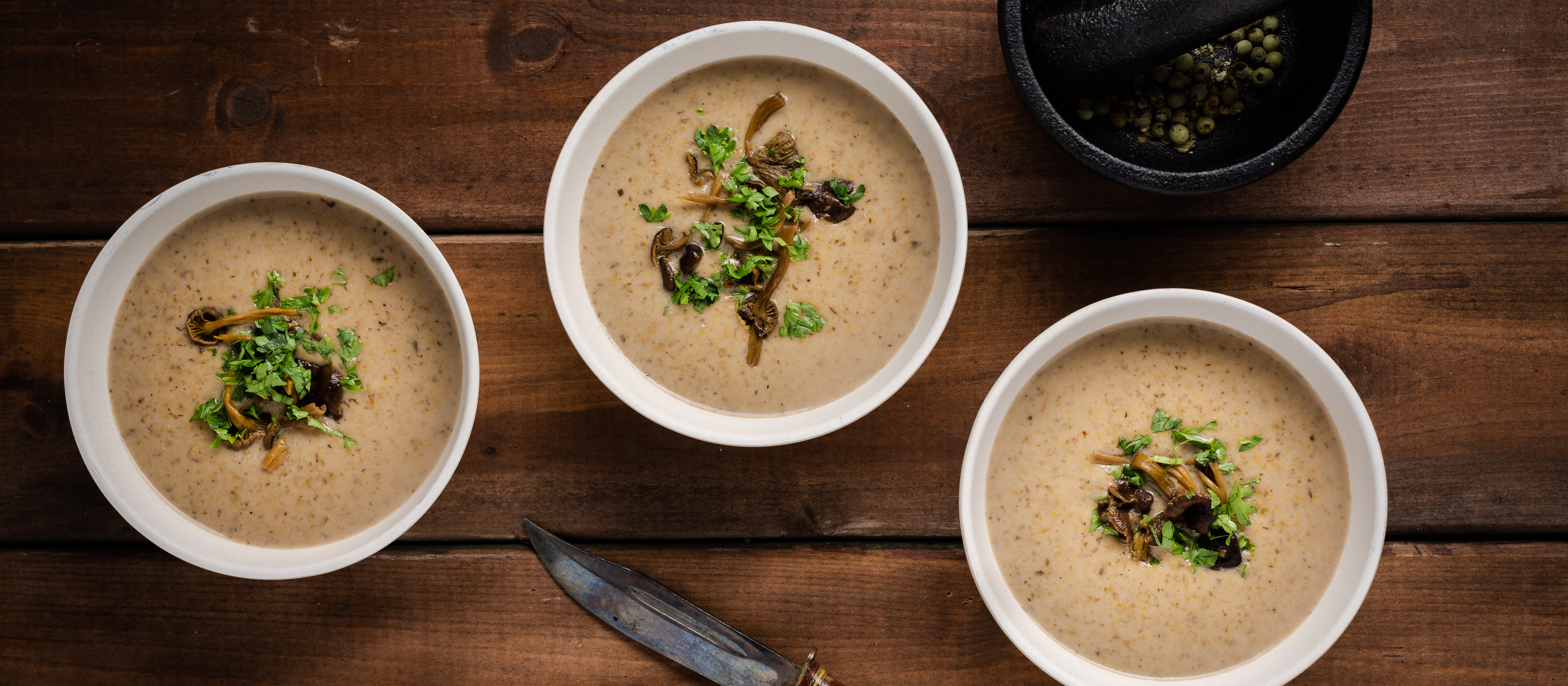 Suppilovahverokeitto