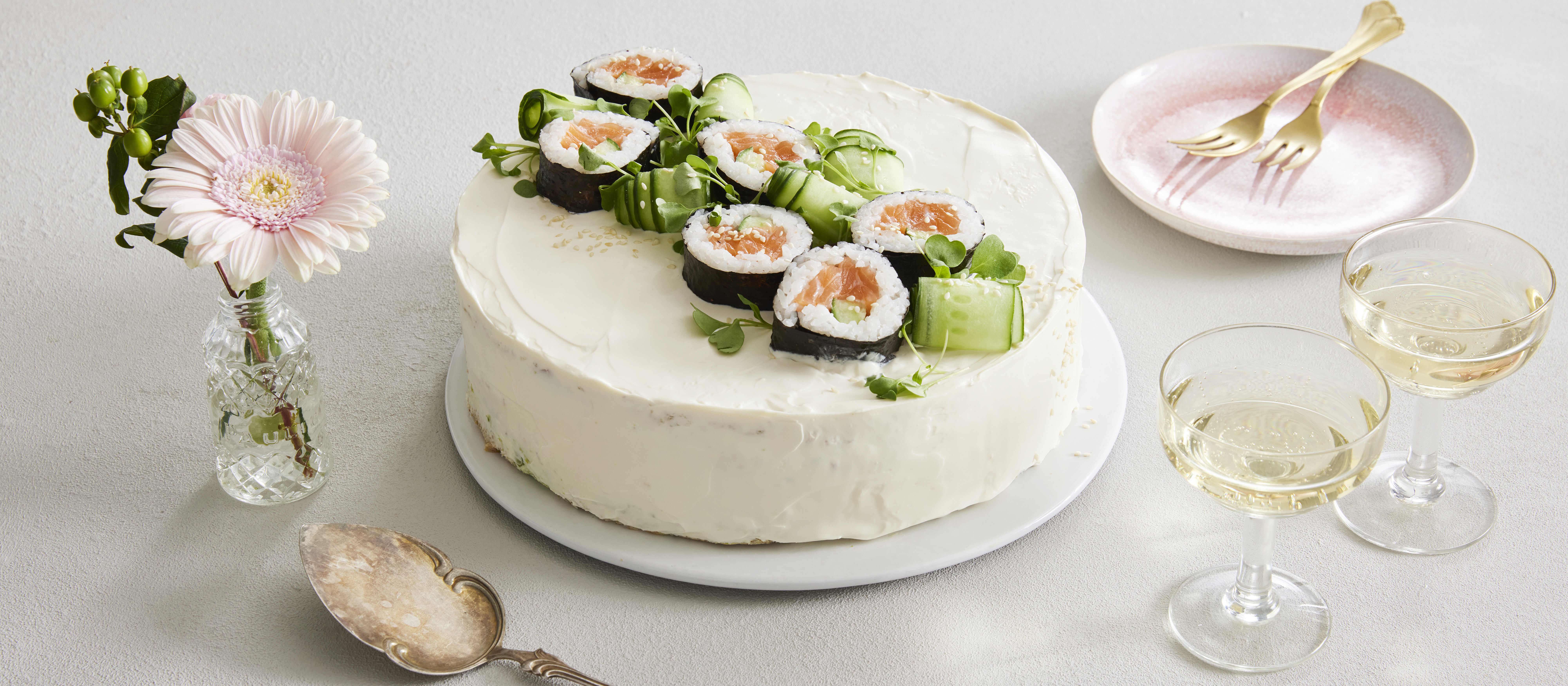 Sushi-voileipäkakku