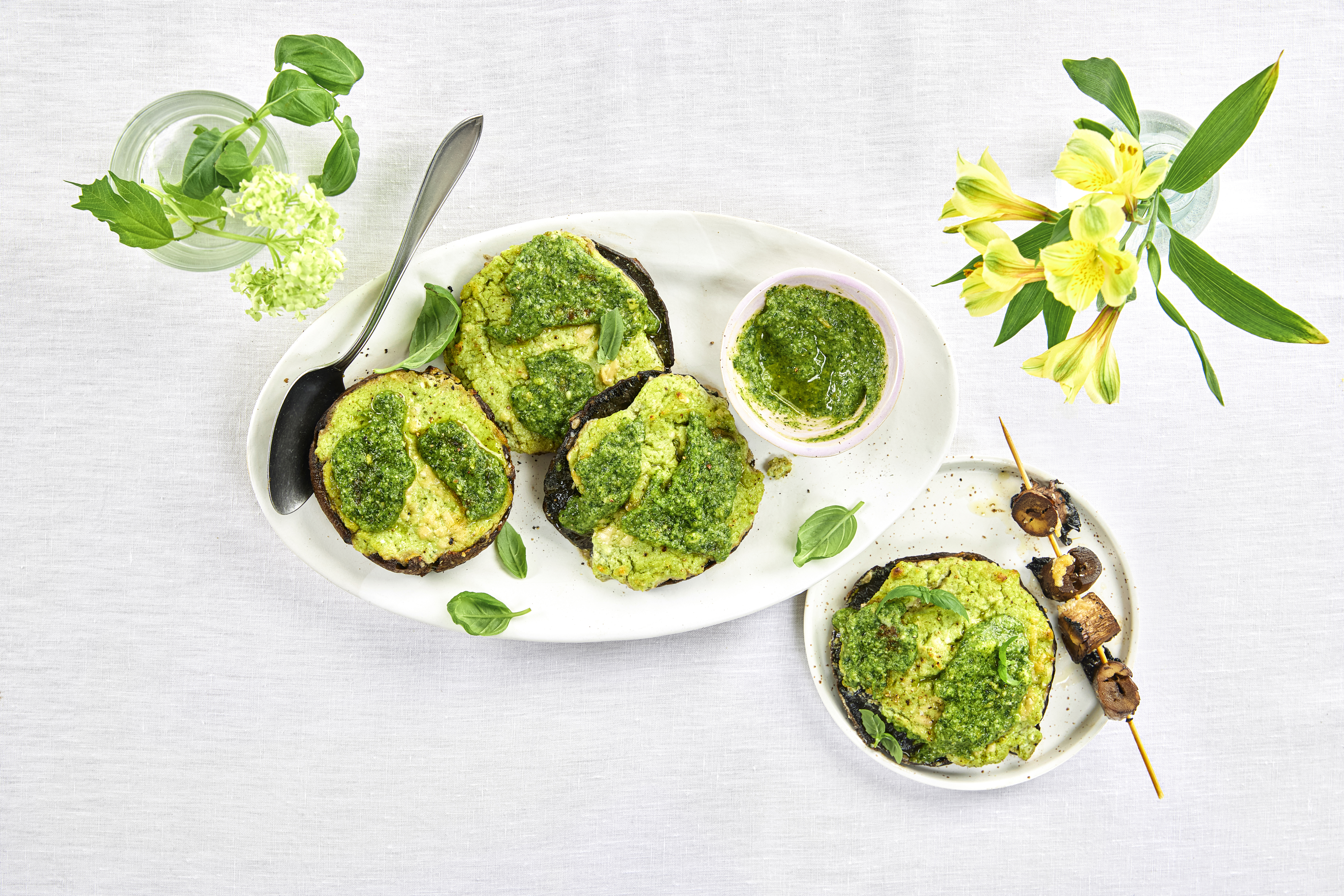 Täytetyt portobellot